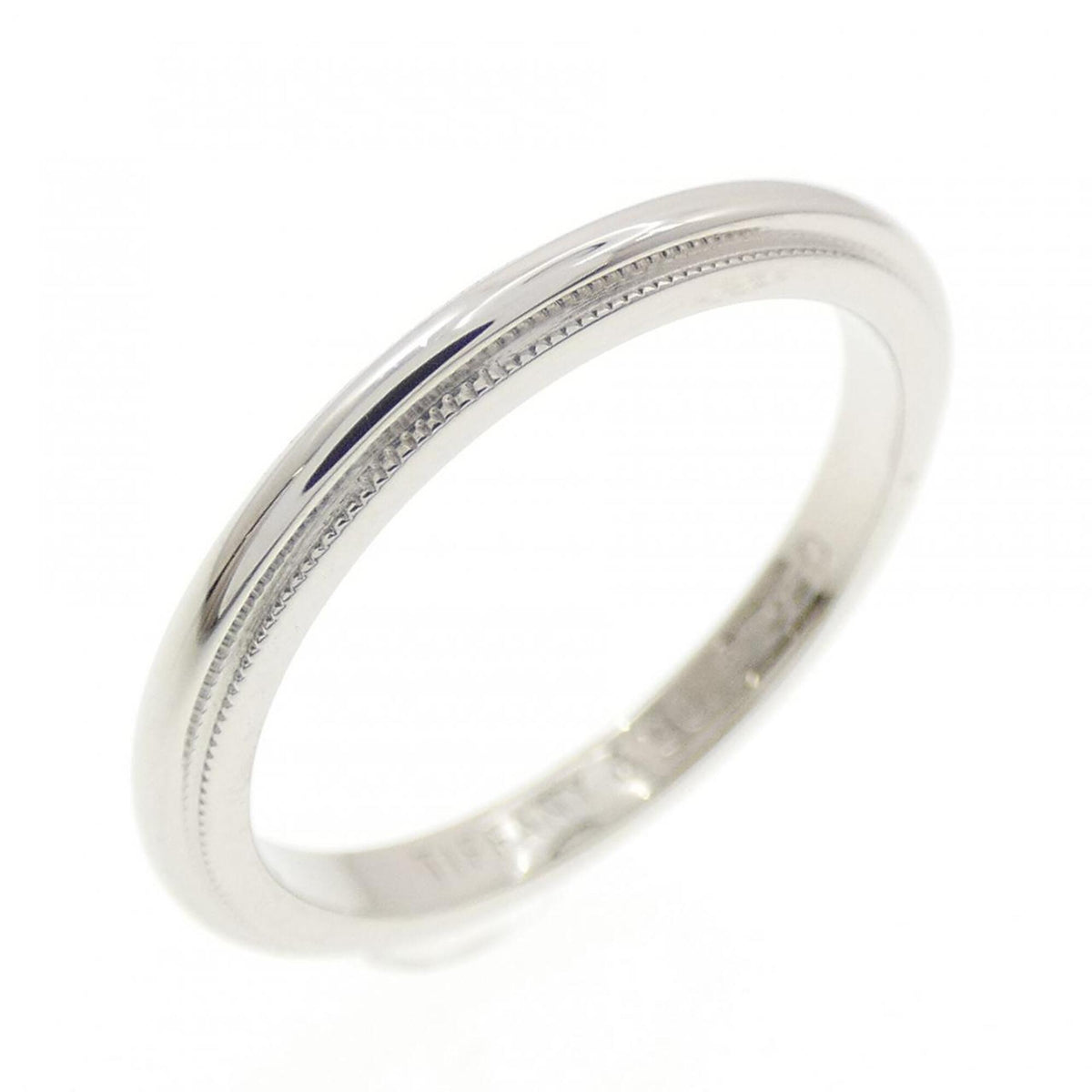 Tiffany Platinum 950 Band Ring (Pre-Owned)
