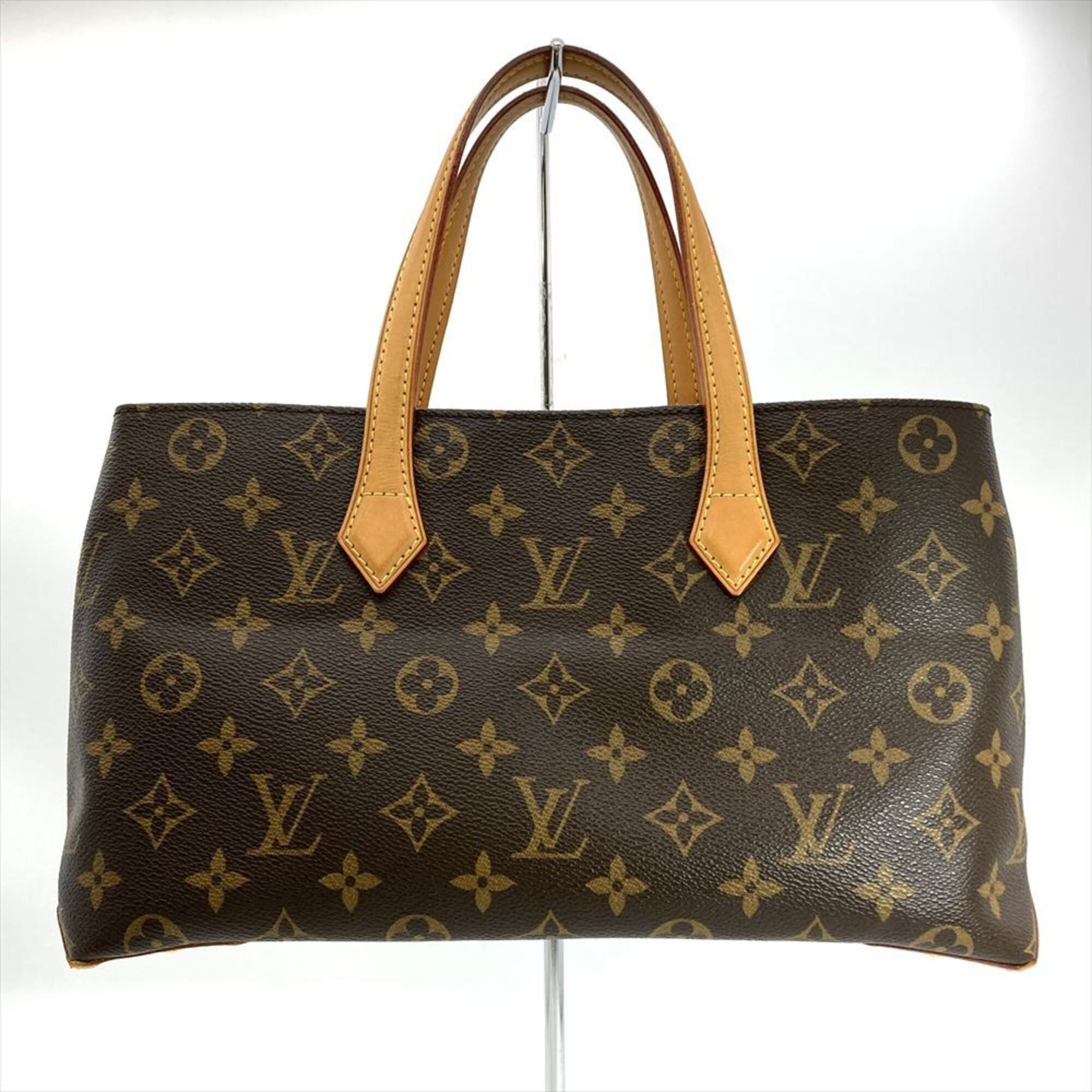 Louis Vuitton Brown Monogram Canvas Handbag (Pre-Owned)