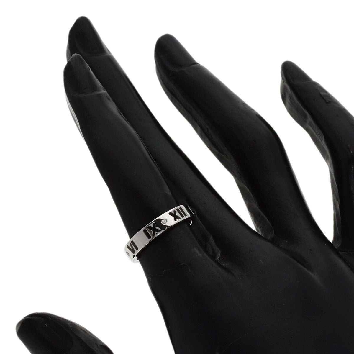 Tiffany White Gold White Gold (18K) Band Ring (Pre-Owned)