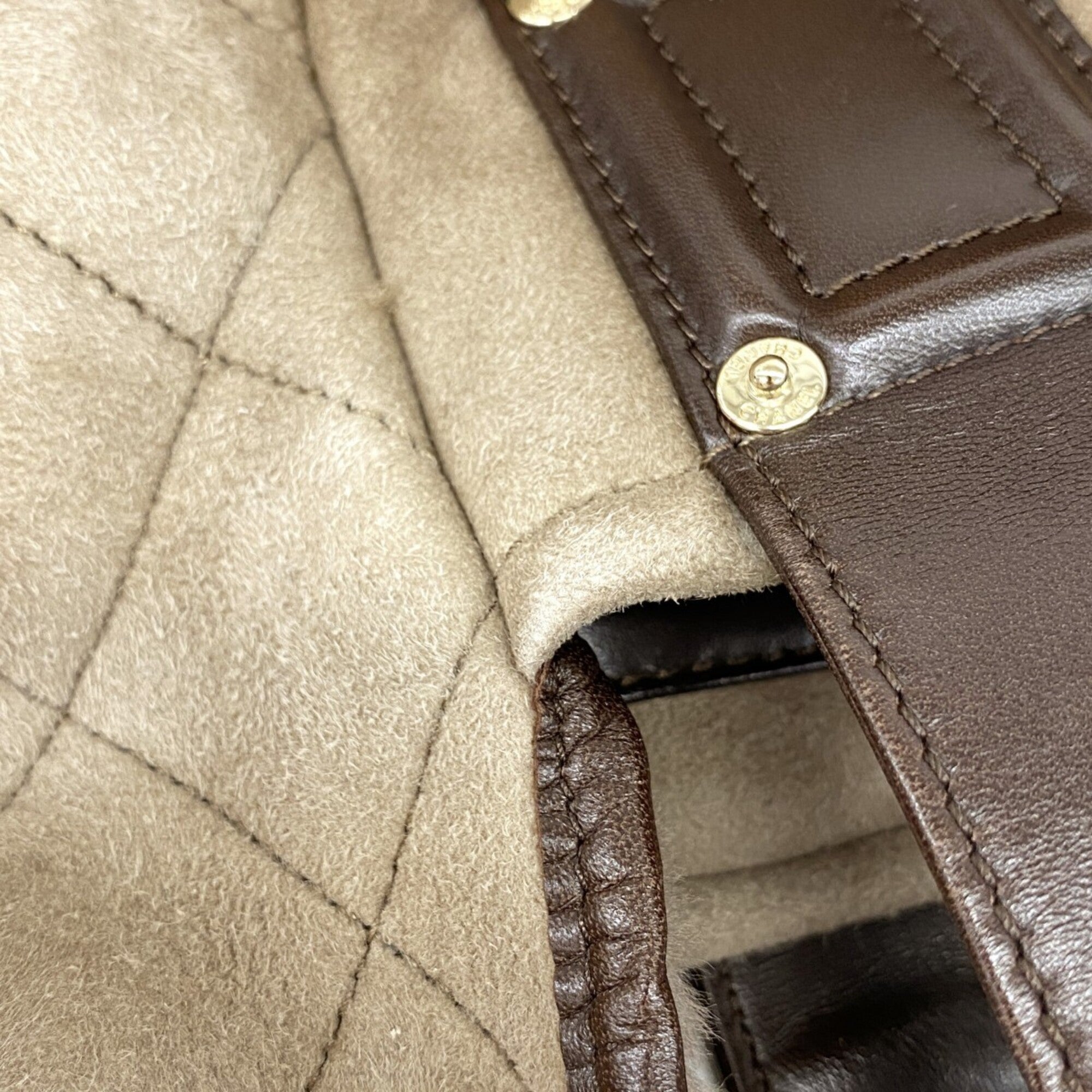 Chanel Brown Handbag (Pre-Owned)