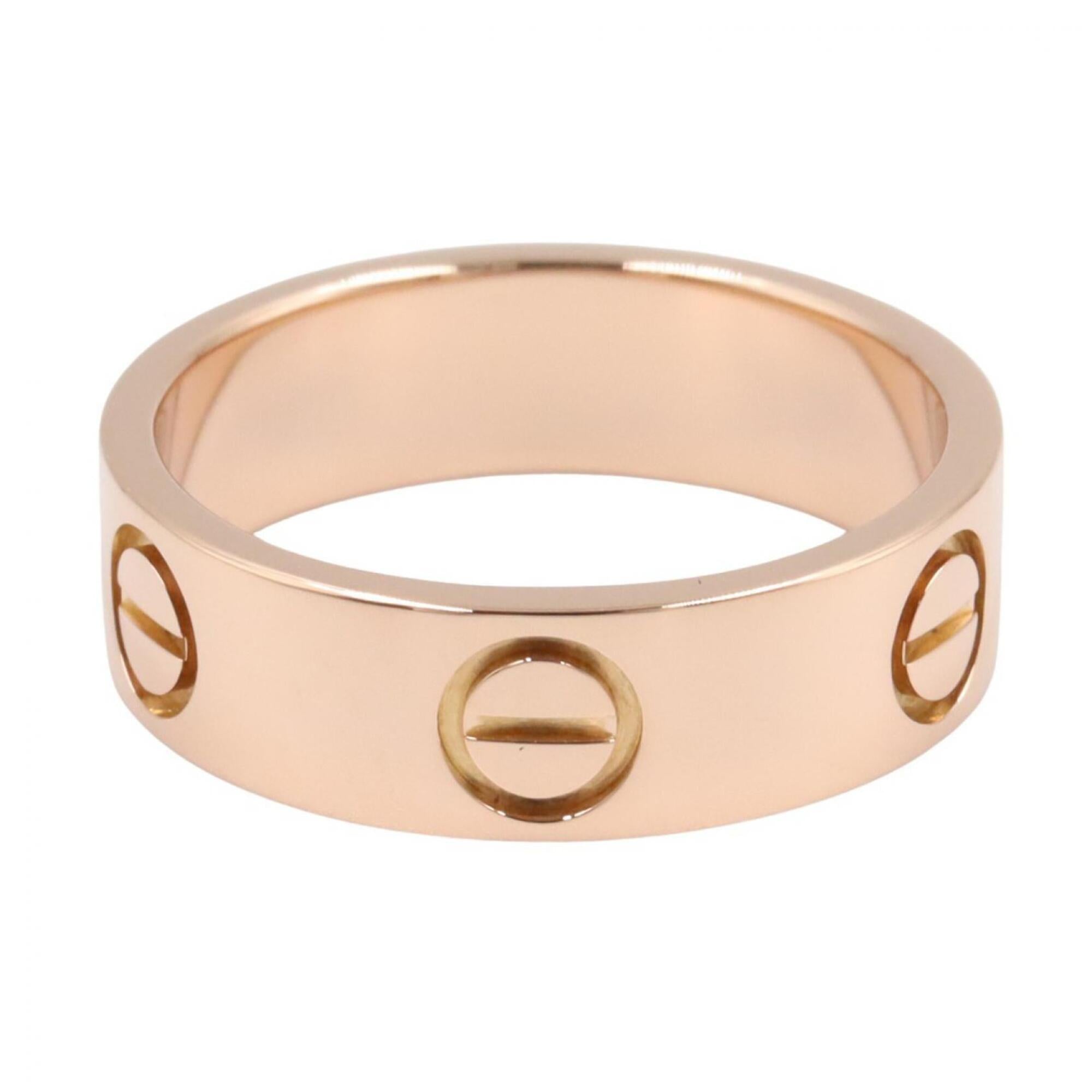 Cartier Gold Pink Gold (18K) Band Ring (Pre-Owned)