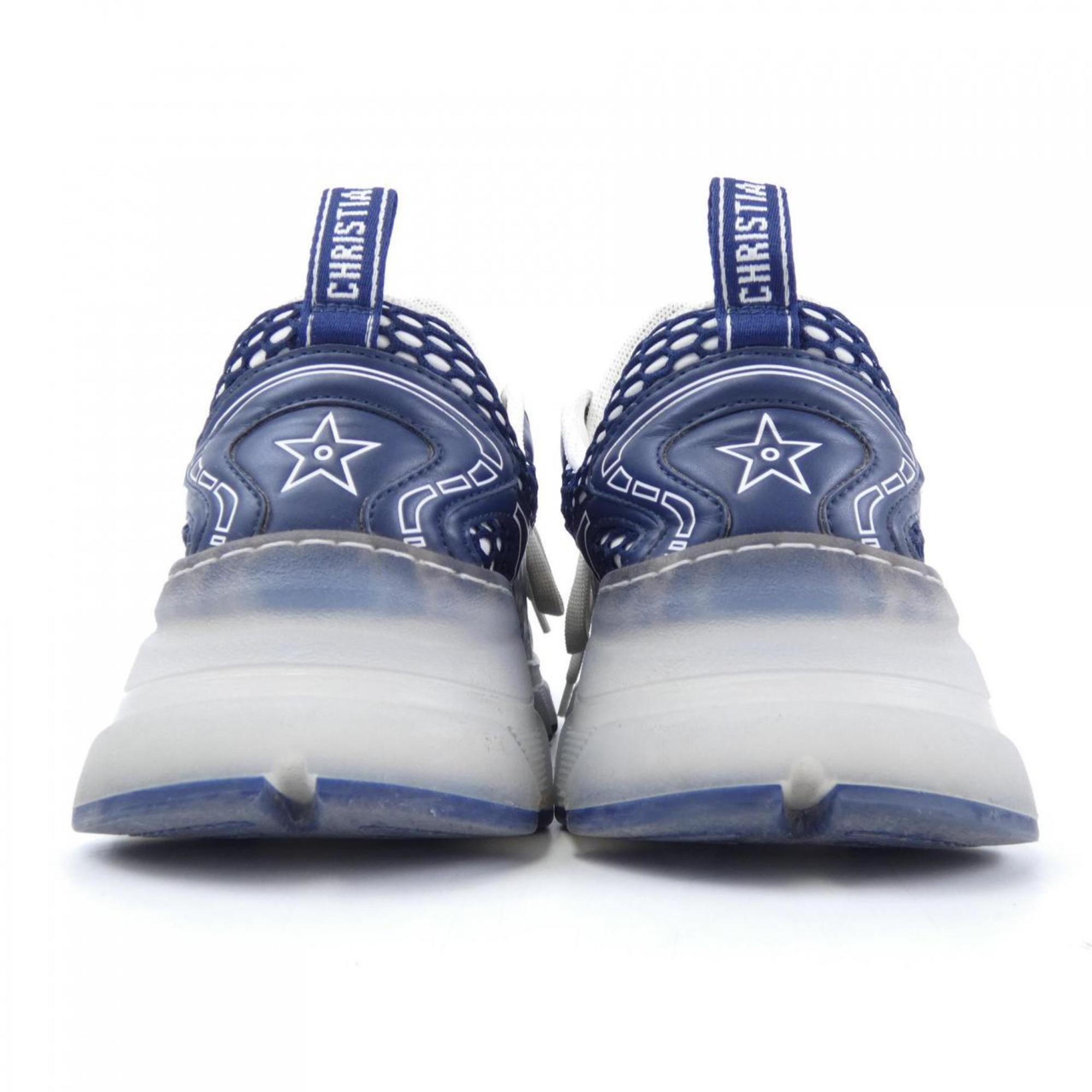 Christian Dior Gray Navy Sneakers (Pre-Owned)