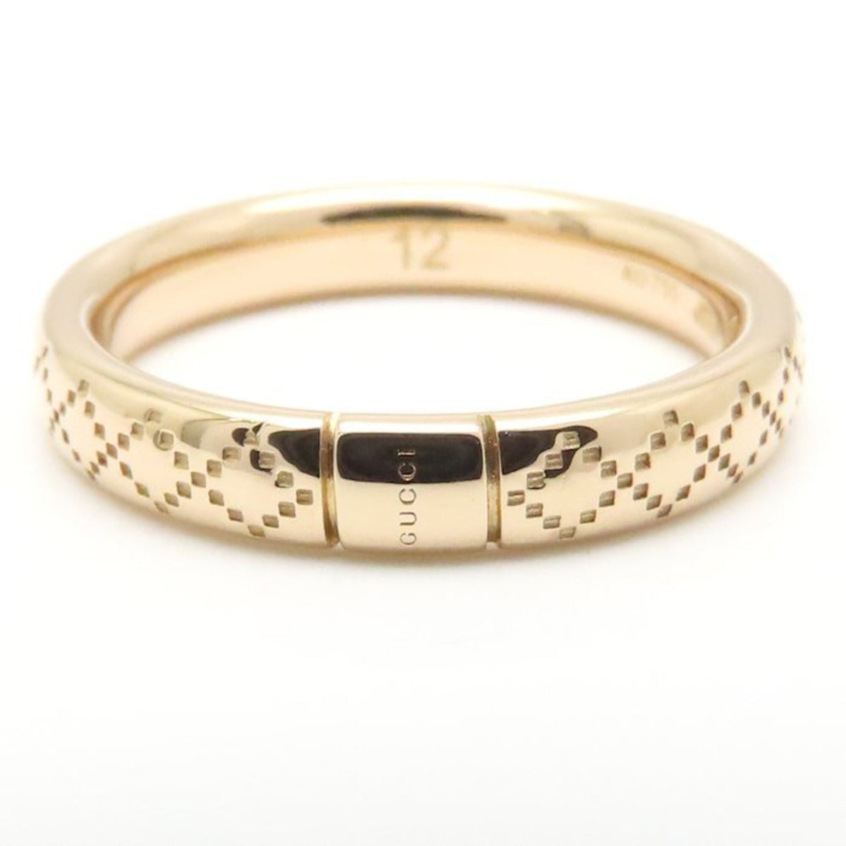 Gucci Pink Gold (18K) Band Ring (Pre-Owned)