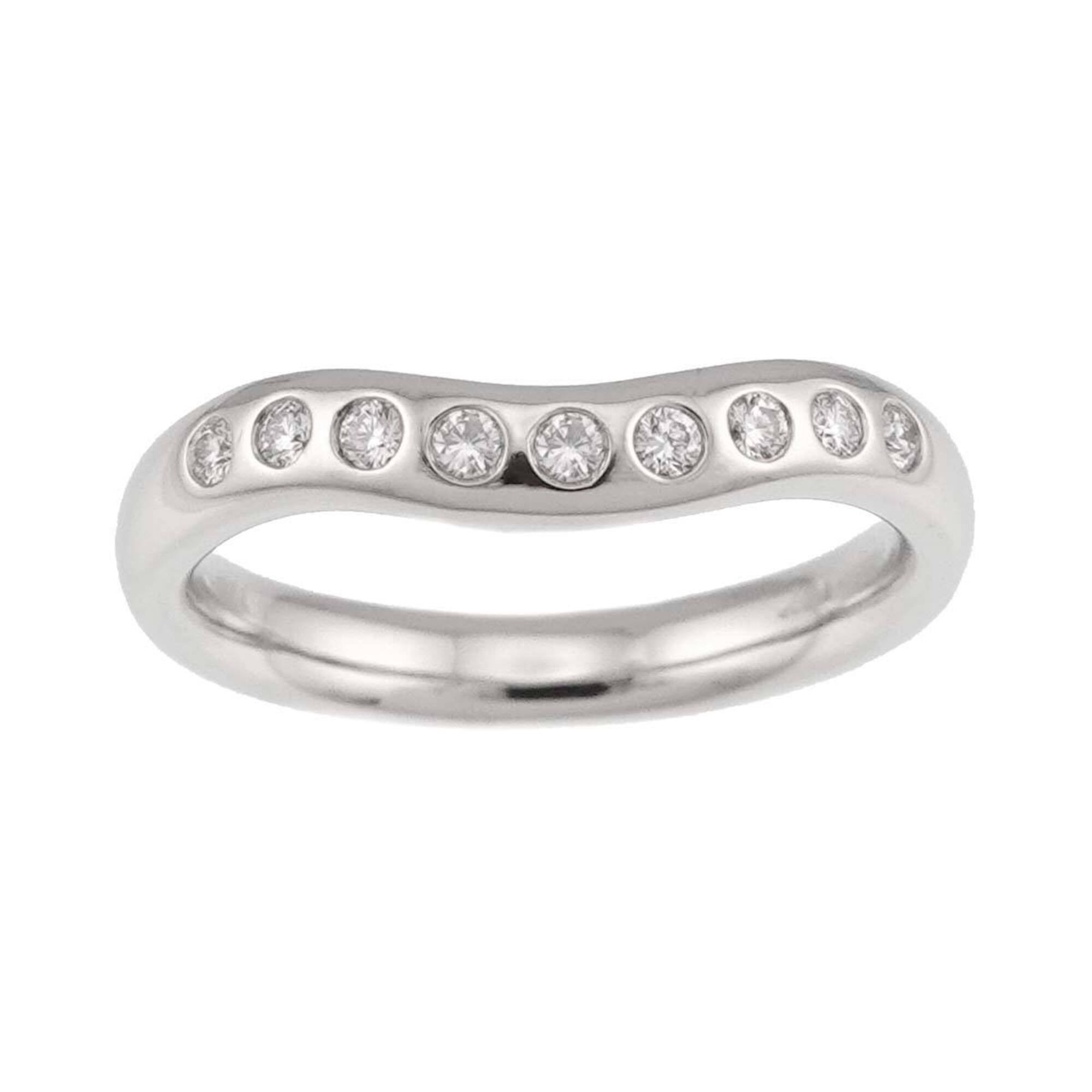 Tiffany Platinum 900 Band Ring (Pre-Owned)