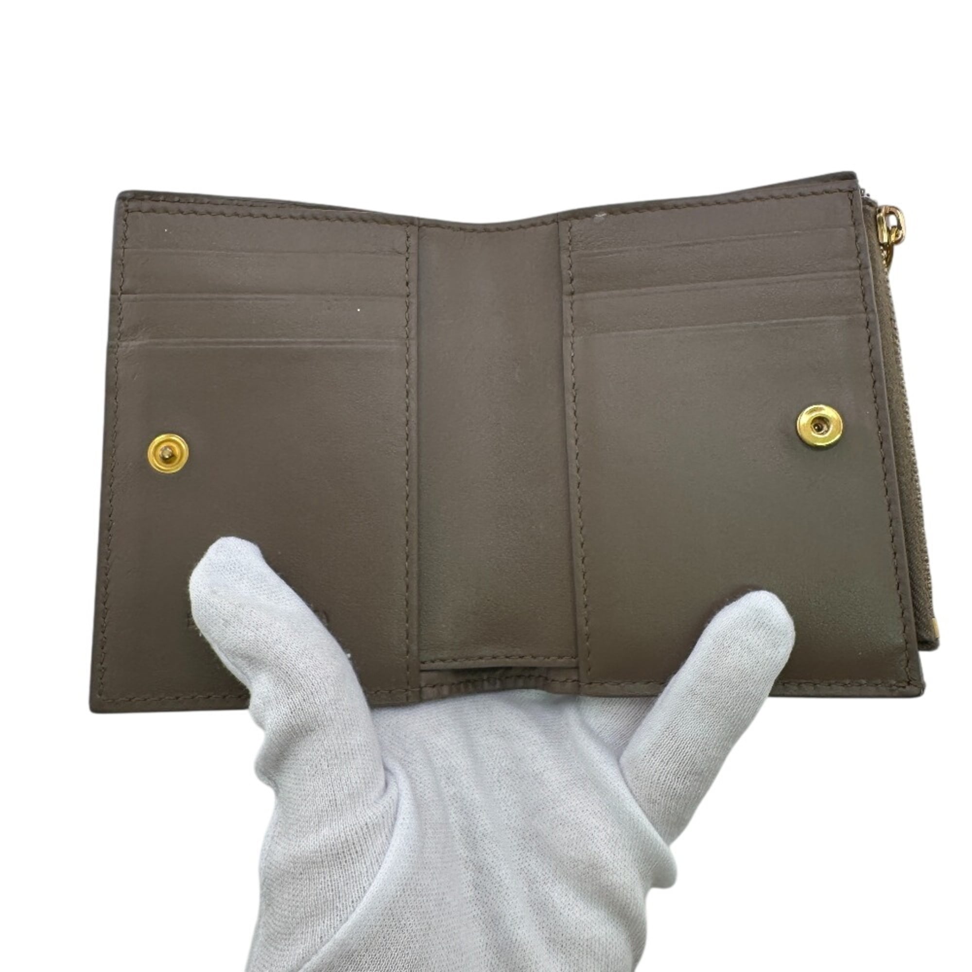 Bottega Veneta Brown Leather Wallet (Bi-Fold) (Pre-Owned)