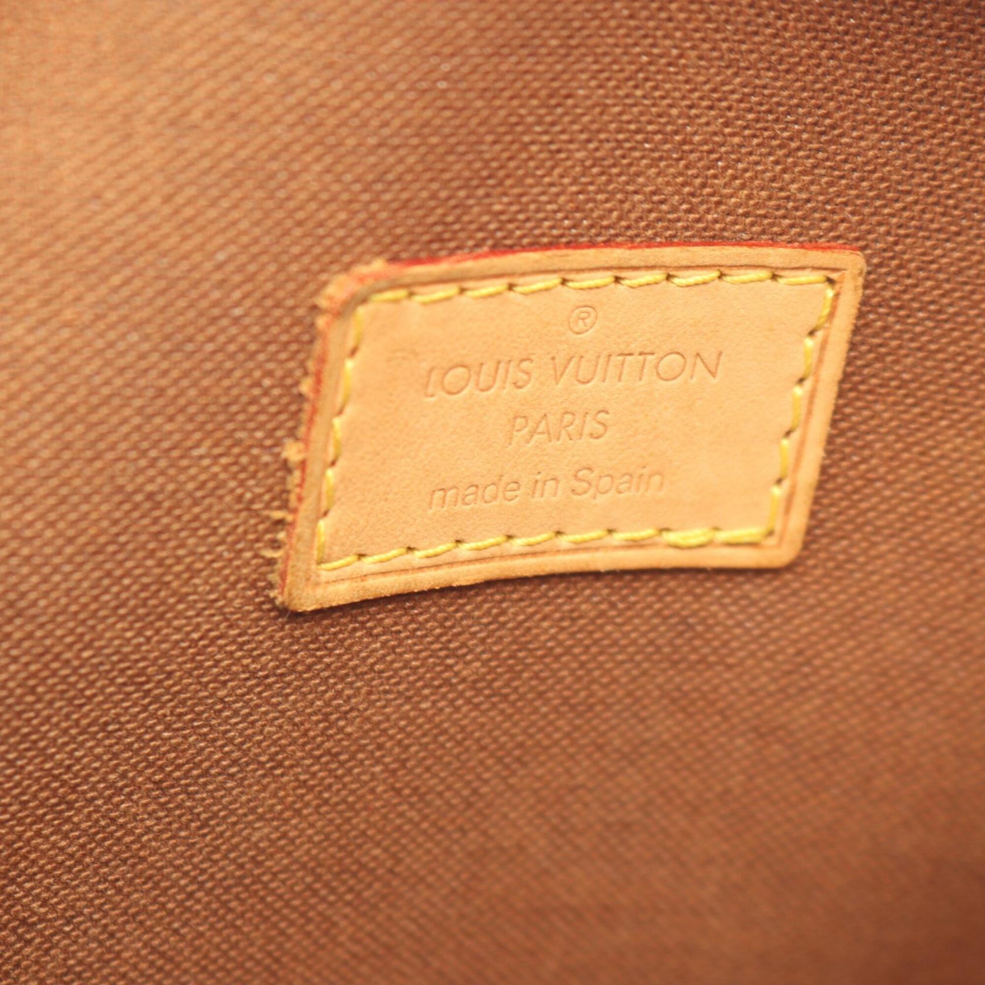 Louis Vuitton Brown Monogram Coated Canvas Leather Fanny Pack Sling Bag (Pre-Owned)