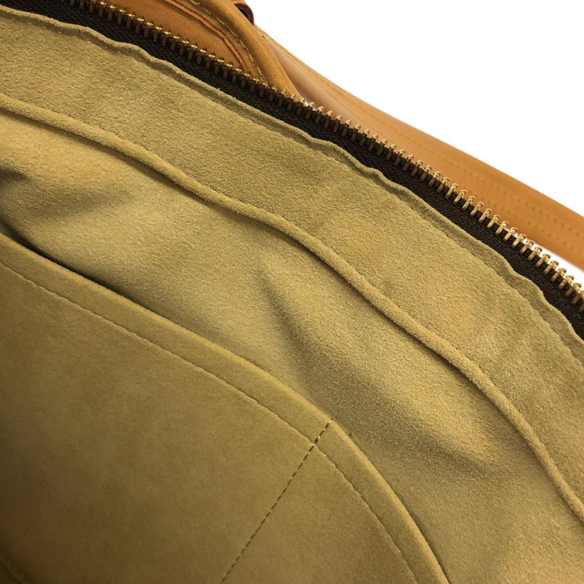 Louis Vuitton Marron Coated Canvas Shoulder Bag (Pre-Owned)