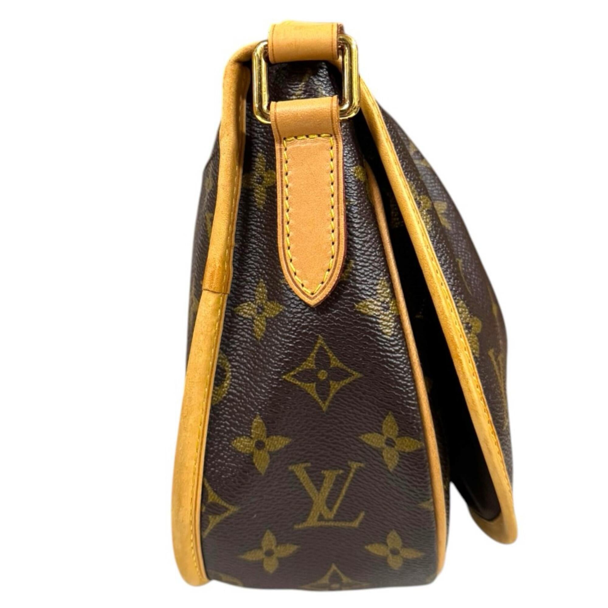 Louis Vuitton Brown Monogram Shoulder Bag (Pre-Owned)