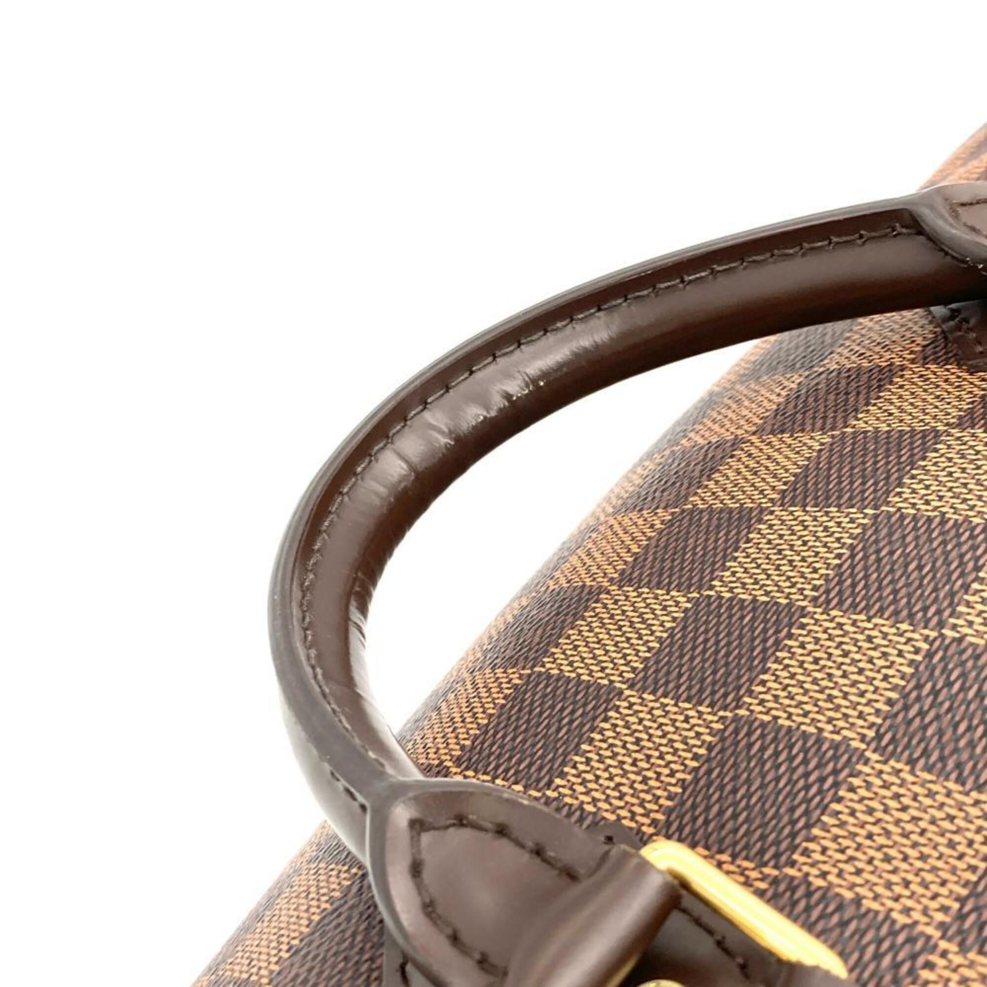 Louis Vuitton Brown Damier Canvas Handbag (Pre-Owned)