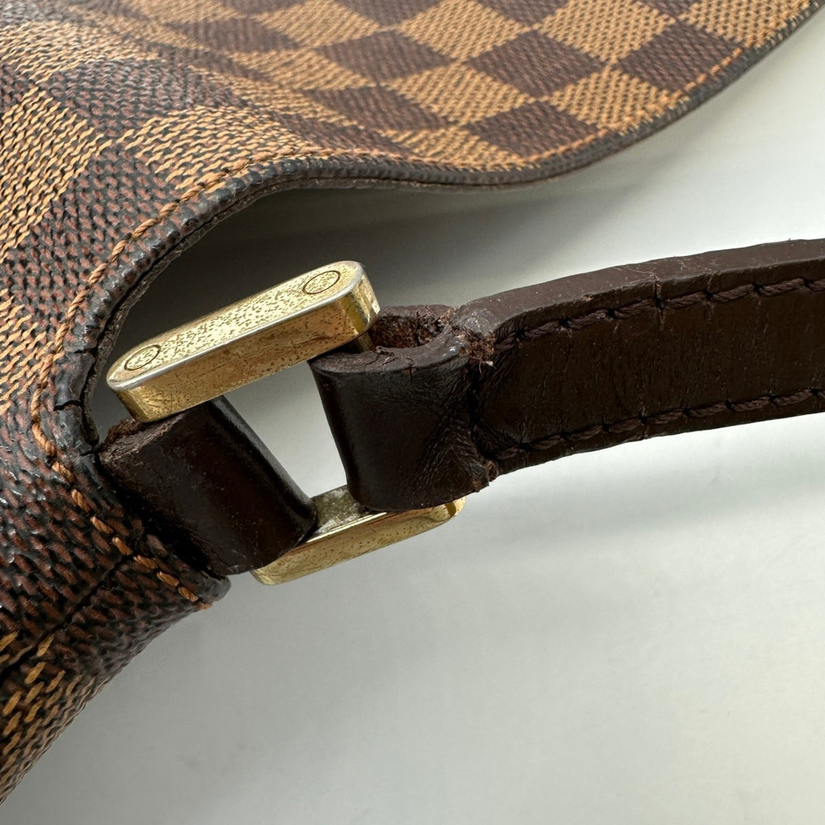 Louis Vuitton Damier Brown Damier Canvas Shoulder Bag (Pre-Owned)