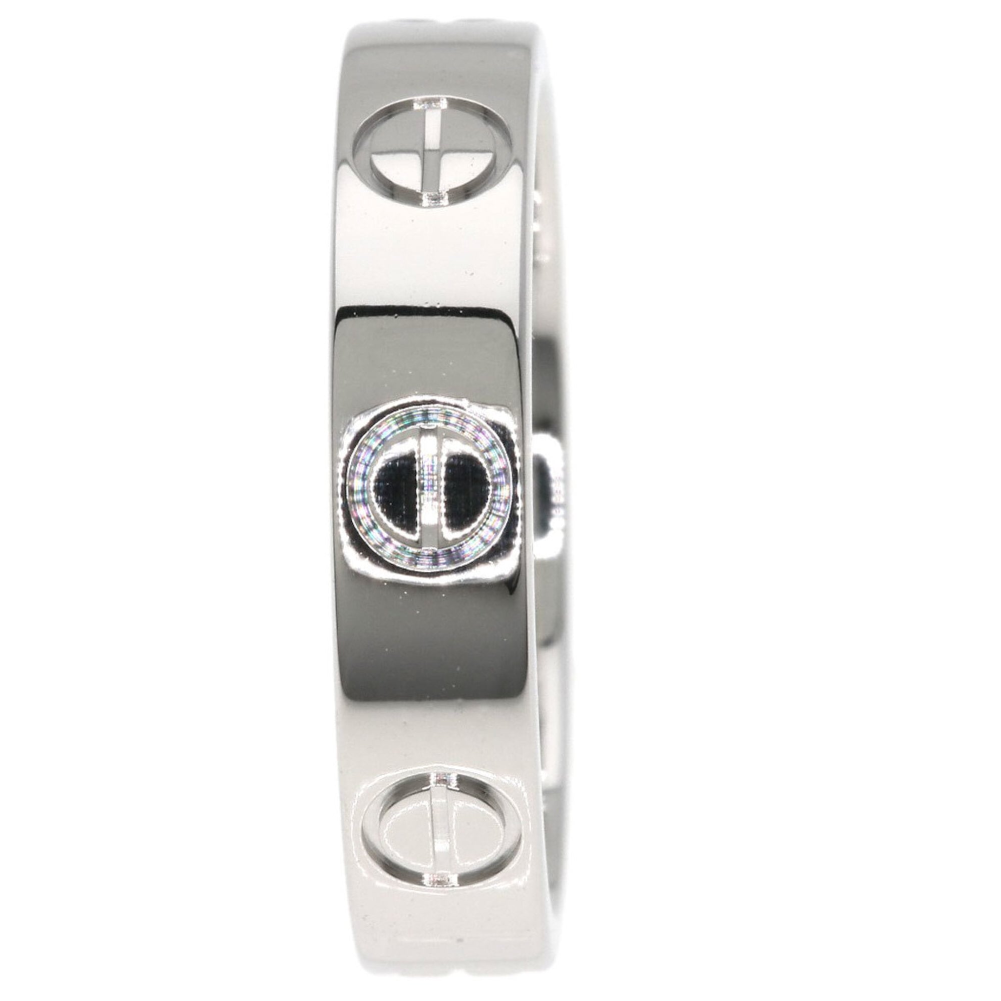 Cartier Platinum Platinum 950 Band Ring (Pre-Owned)