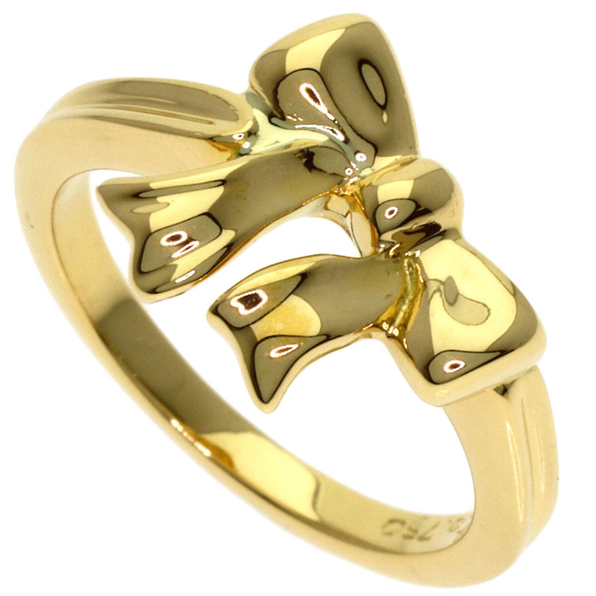 Tiffany Yellow Gold (18K) Band Ring (Pre-Owned)