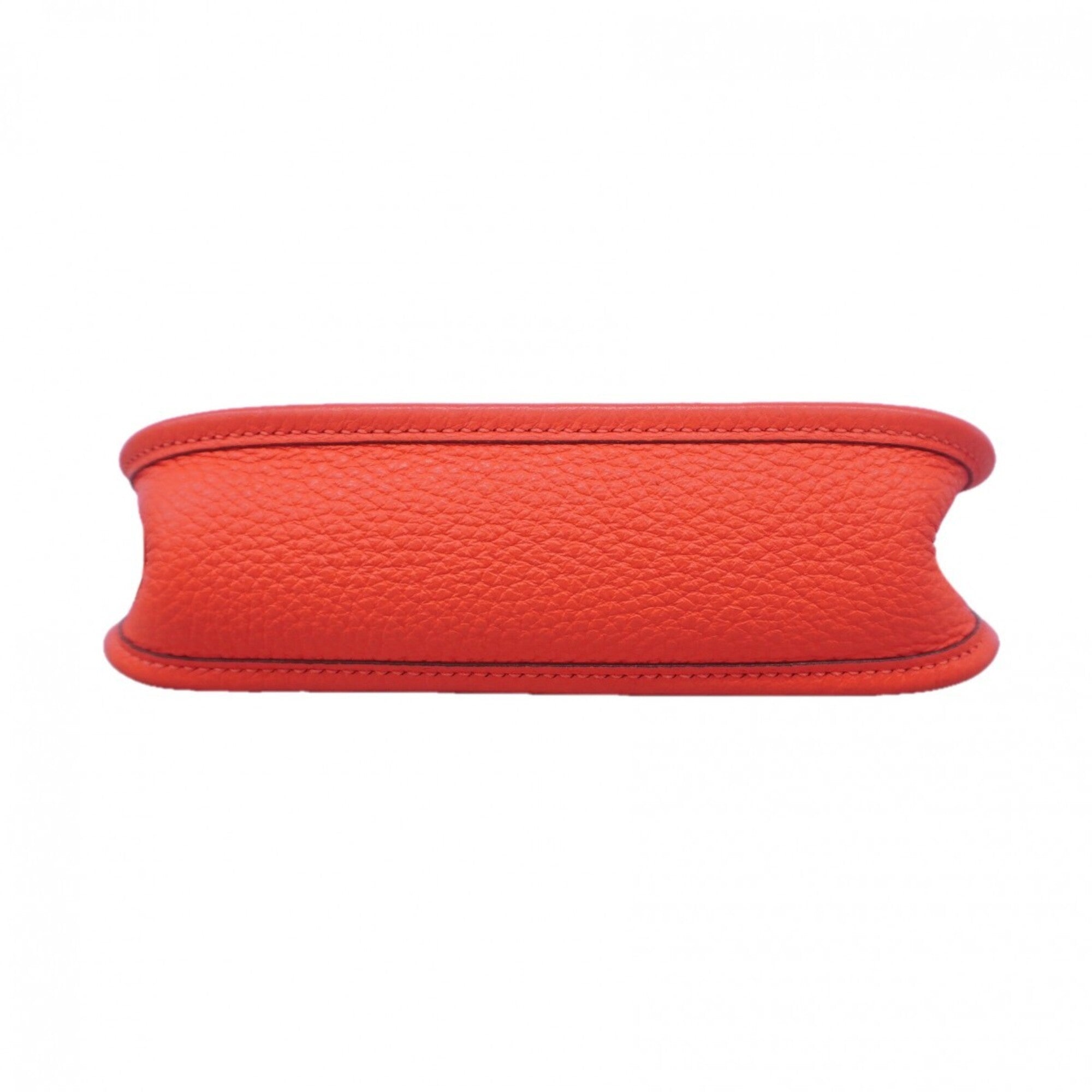 Hermes Pink Taurillon Clemence Leather Shoulder Bag (Pre-Owned)