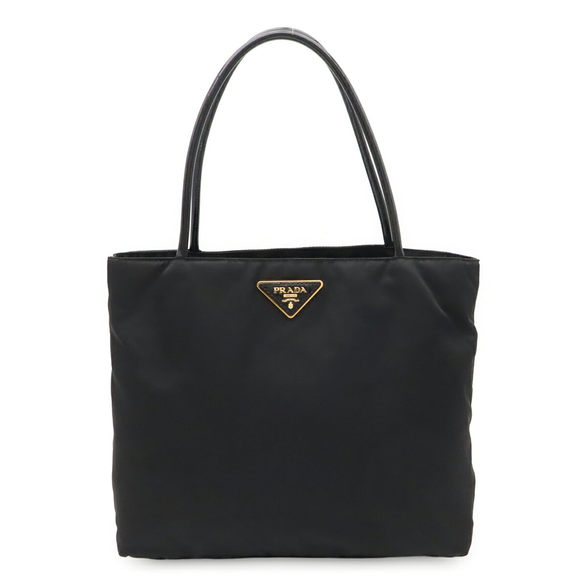 Prada Black Nero Nylon Shoulder Bag Tote Bag (Pre-Owned)