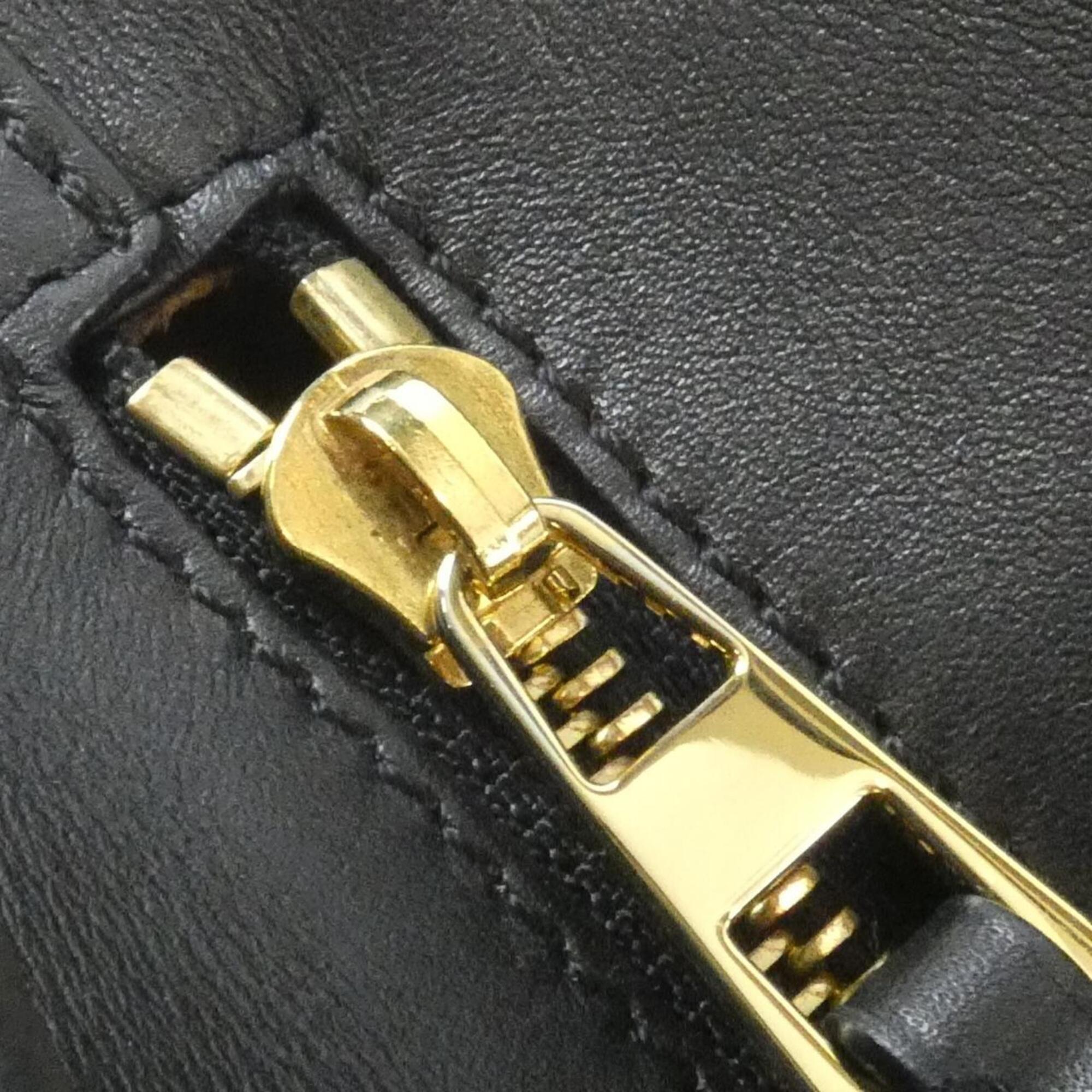 Loewe Black Leather Handbag (Pre-Owned)