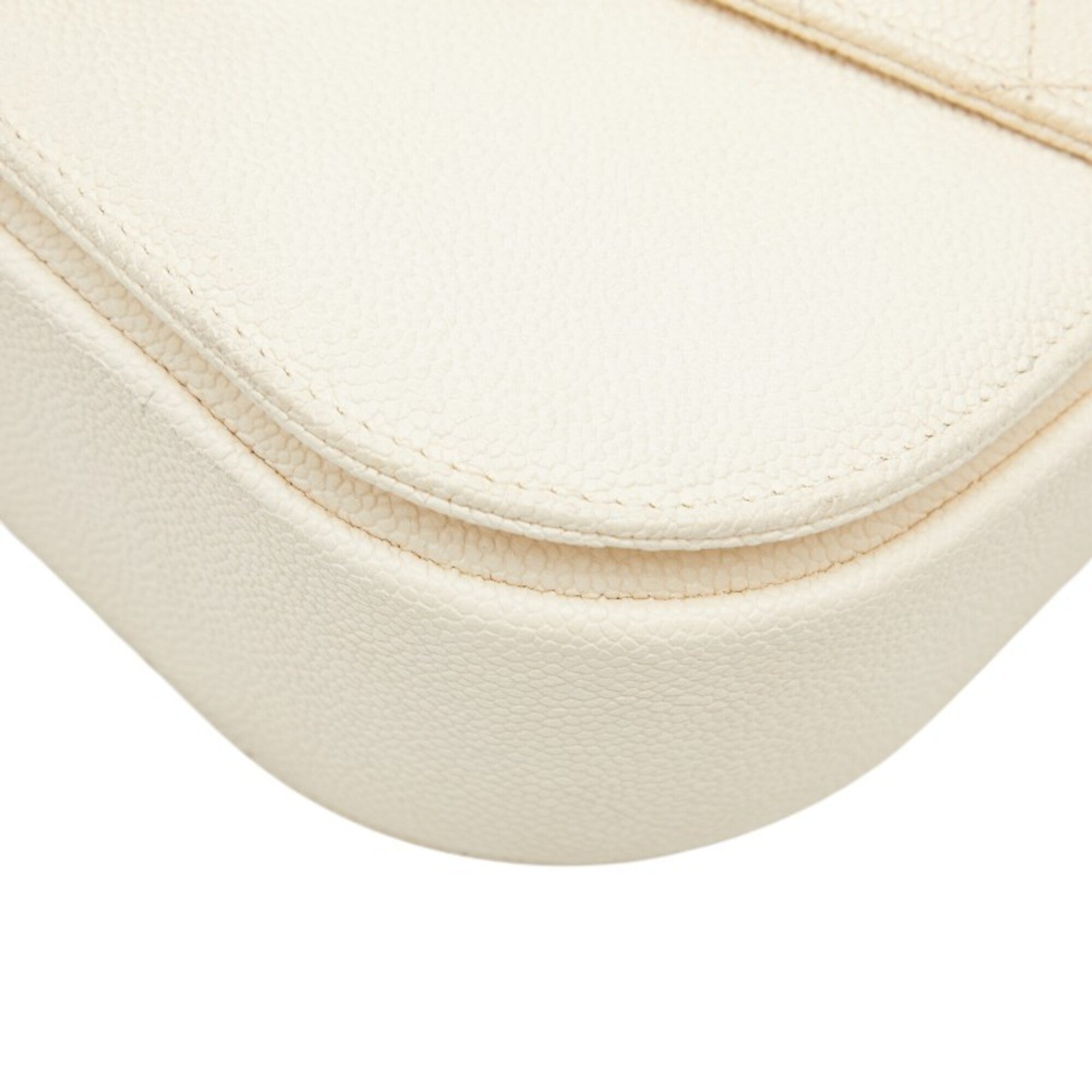 Chanel Beige Grained Calfskin Shopping Bag (Pre-Owned)