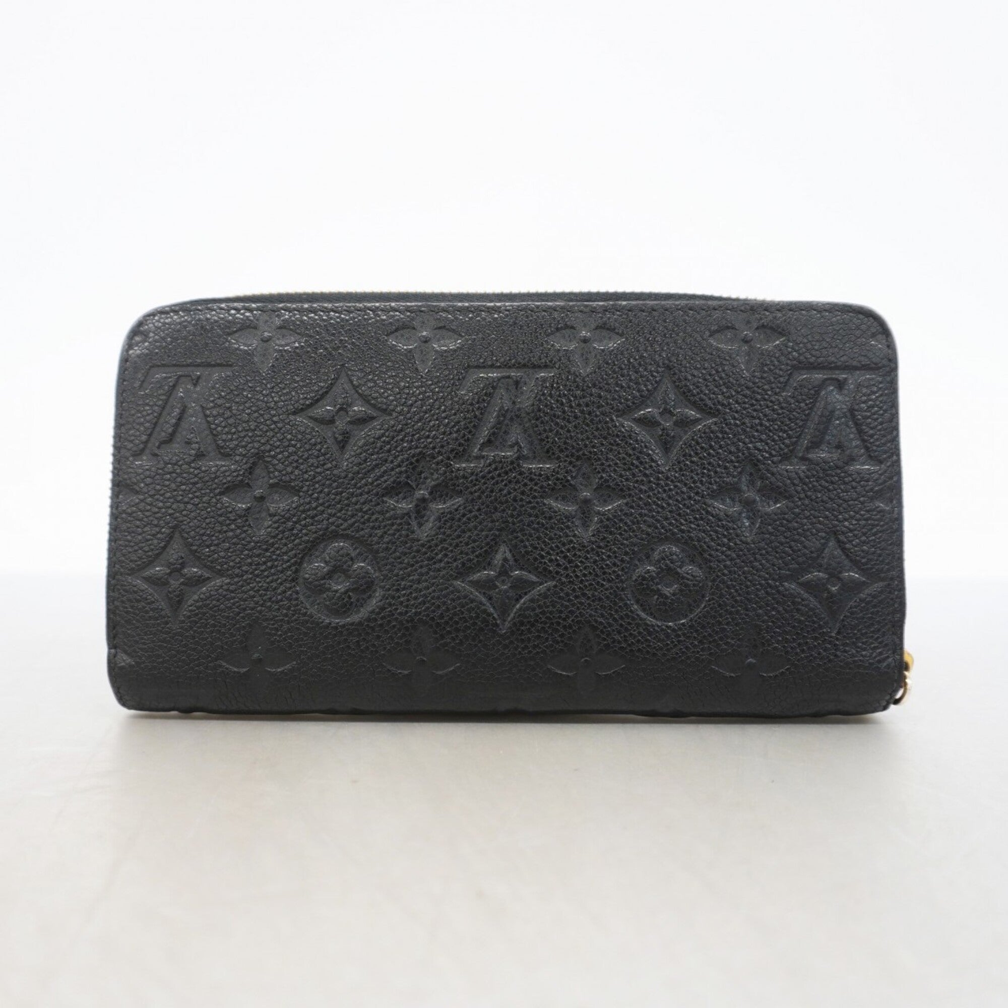 Louis Vuitton Noir Long Wallet (Bi-Fold) (Pre-Owned)