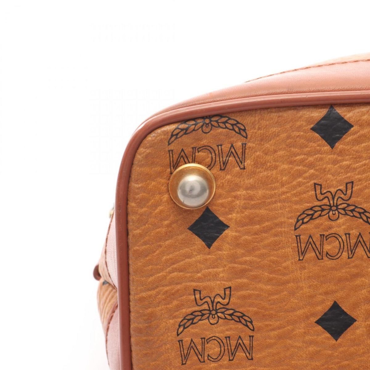 Mcm Brown Leather Handbag (Pre-Owned)