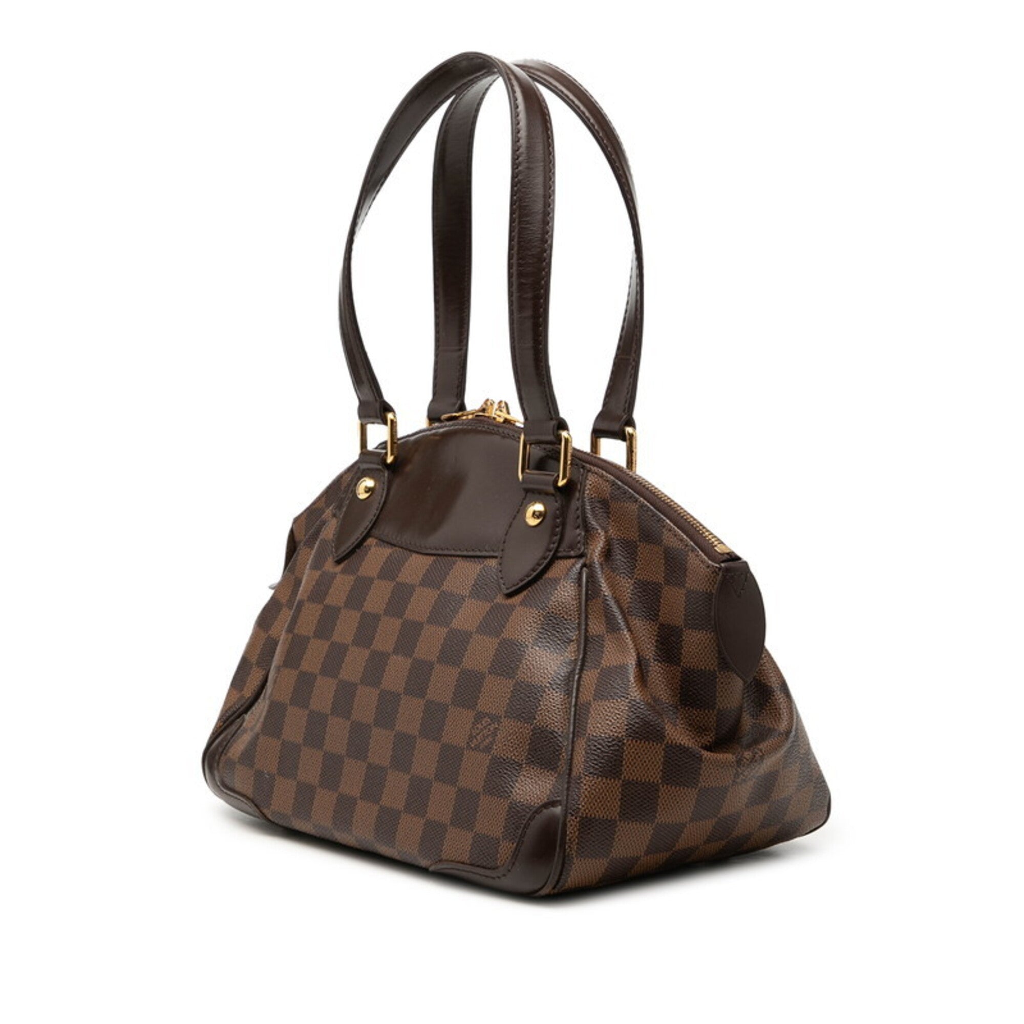 Louis Vuitton Brown Pvc Leather Handbag (Pre-Owned)