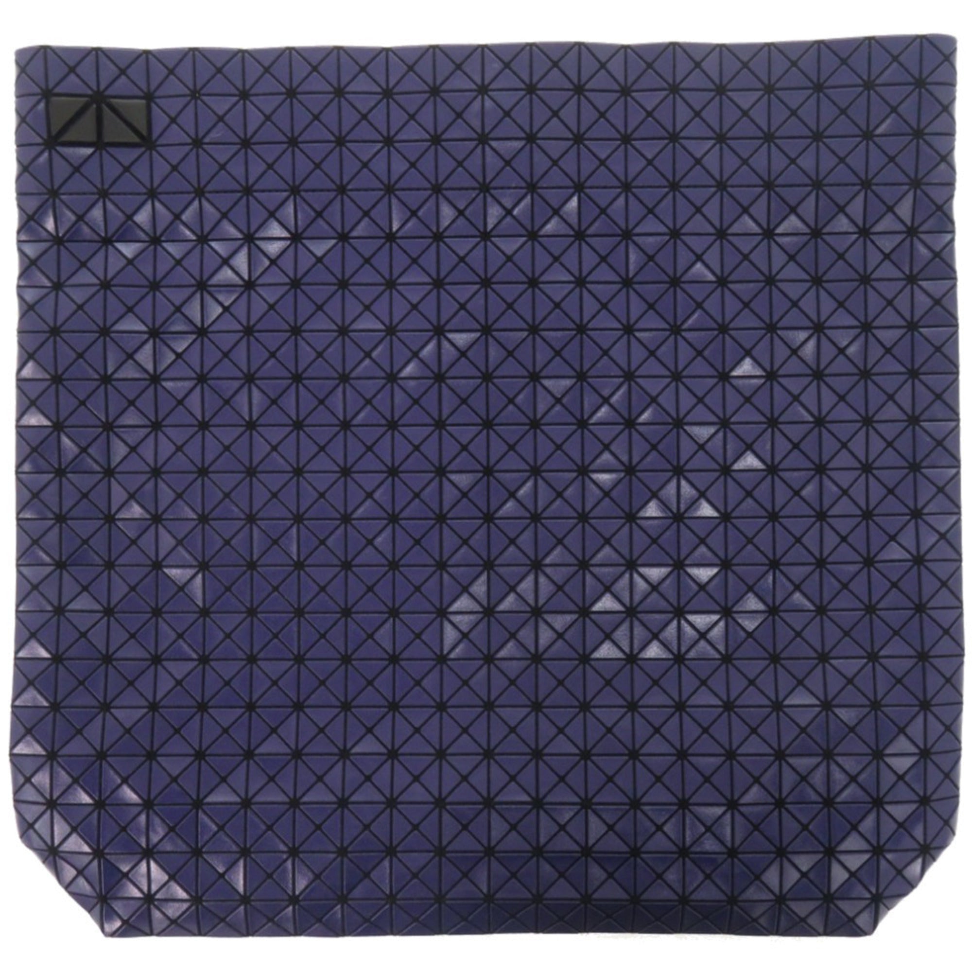 Issey Miyake Purple Pvc Cotton Clutch Bag (Pre-Owned)