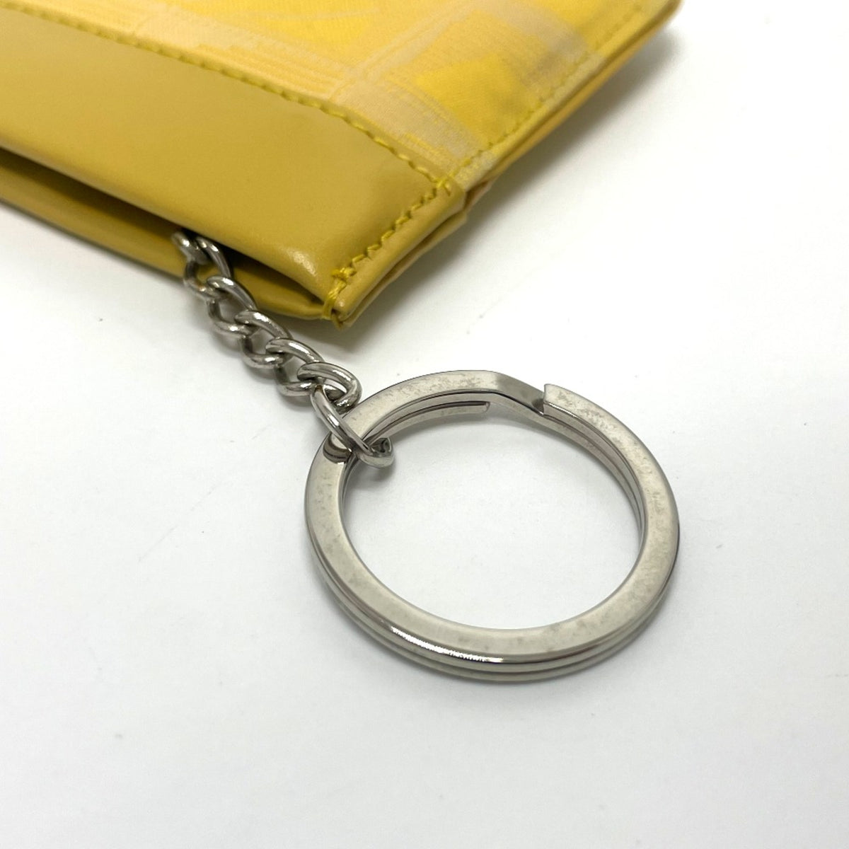 Chanel Yellow Leather Coin Purse/Coin Case (Pre-Owned)