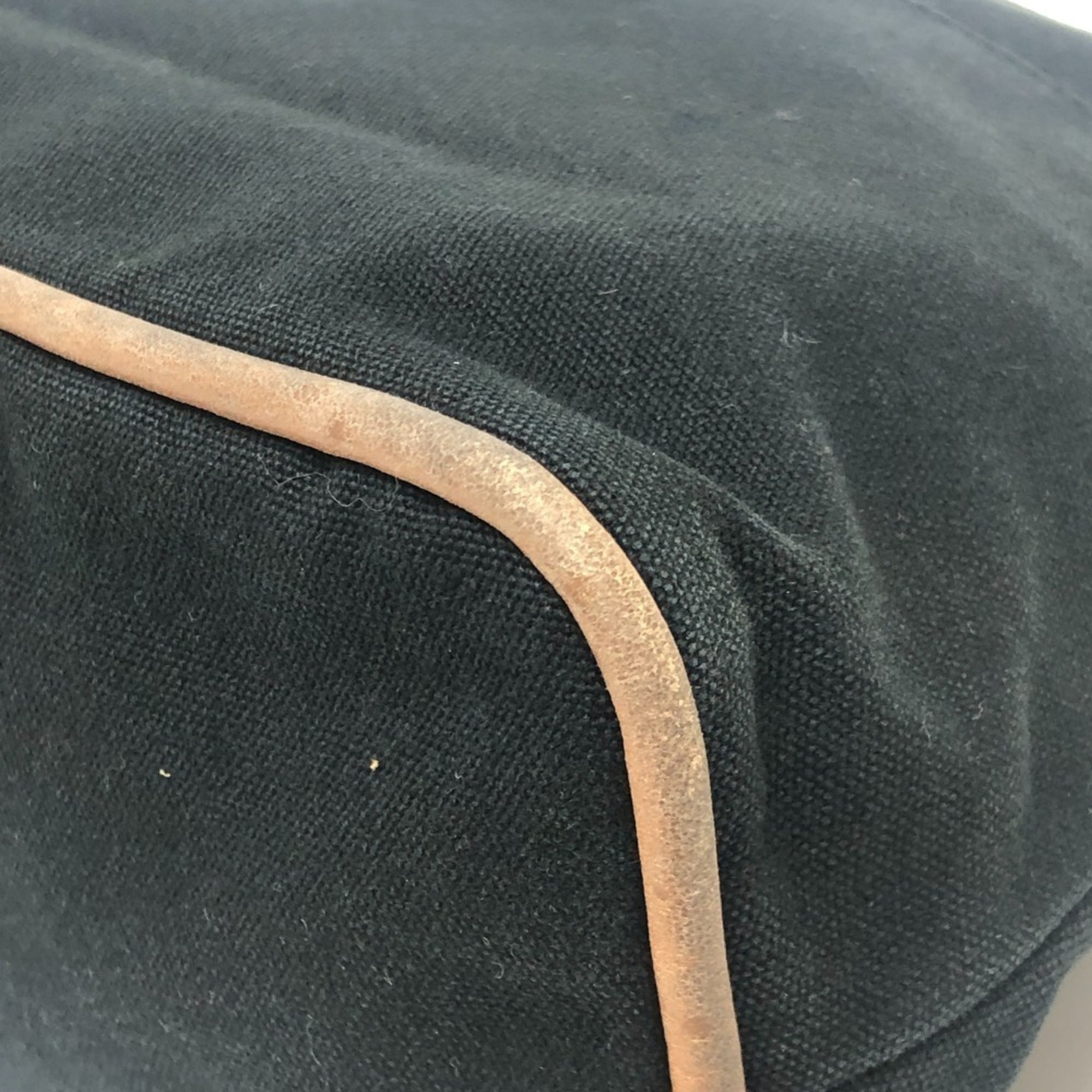 Hermes Bolide Black Cotton Pouch (Pre-Owned)