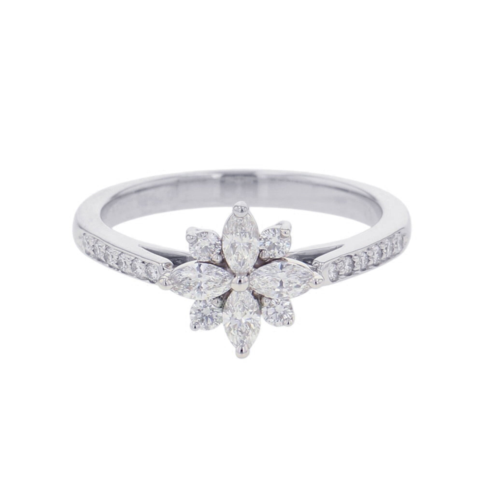 Tiffany Platinum Platinum 950 Band Ring (Pre-Owned)