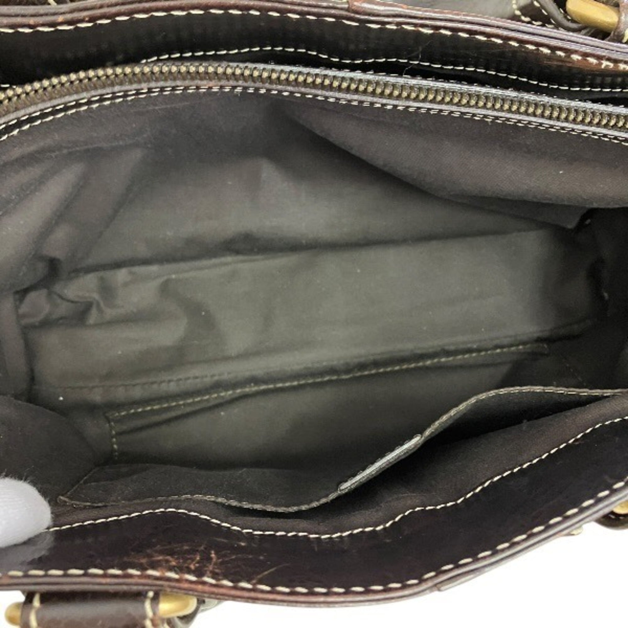 Celine Black Leather Handbag (Pre-Owned)