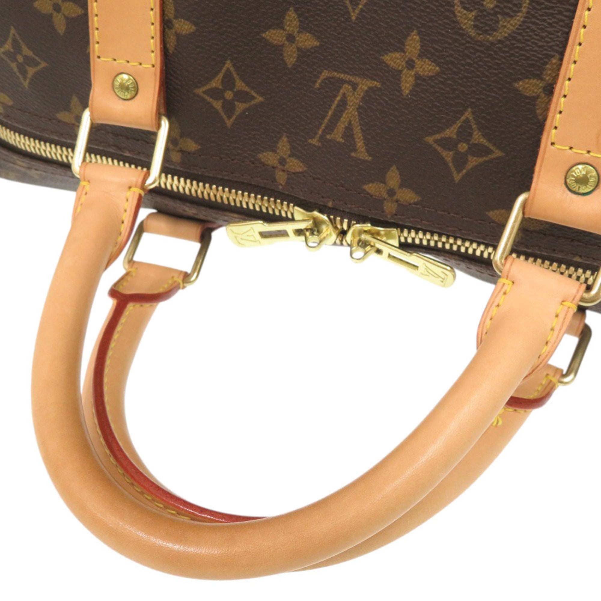 Louis Vuitton Brown Monogram Monogram Boston Bag (Pre-Owned)