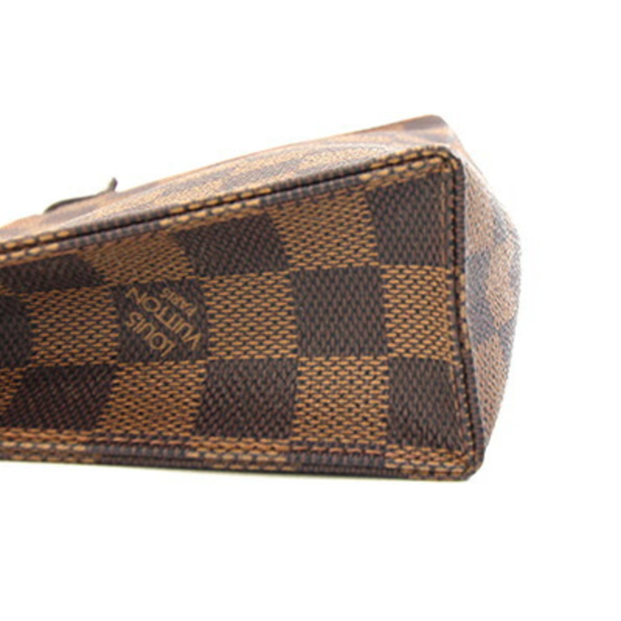 Louis Vuitton Damier Damier Canvas Ebene Handbag (Pre-Owned)