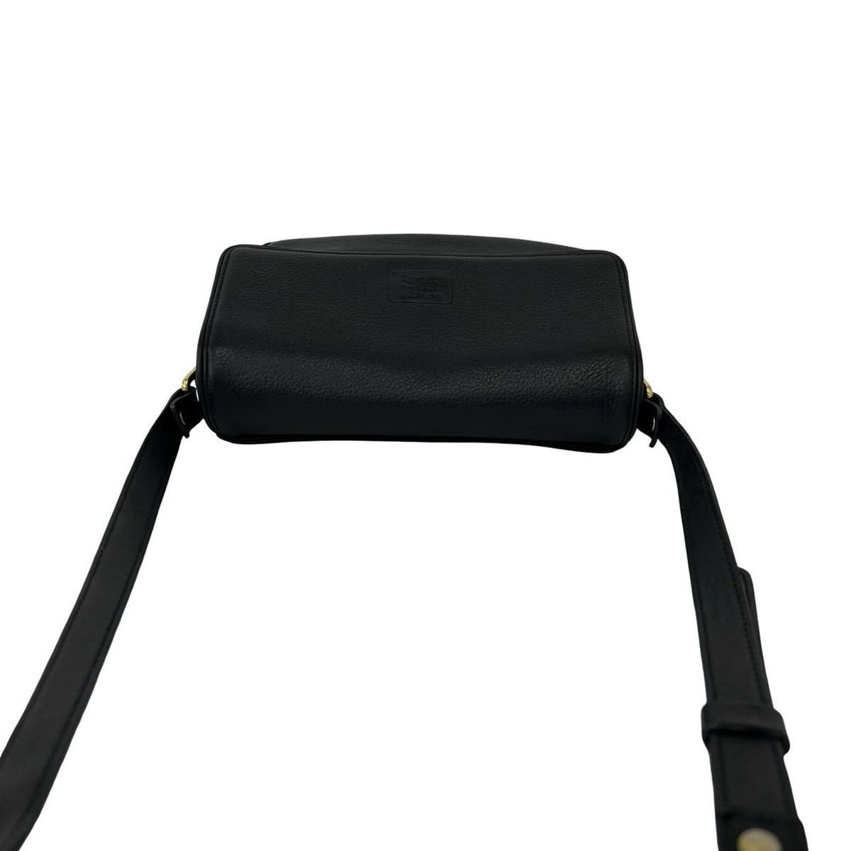 Burberry Black Leather Shoulder Bag (Pre-Owned)