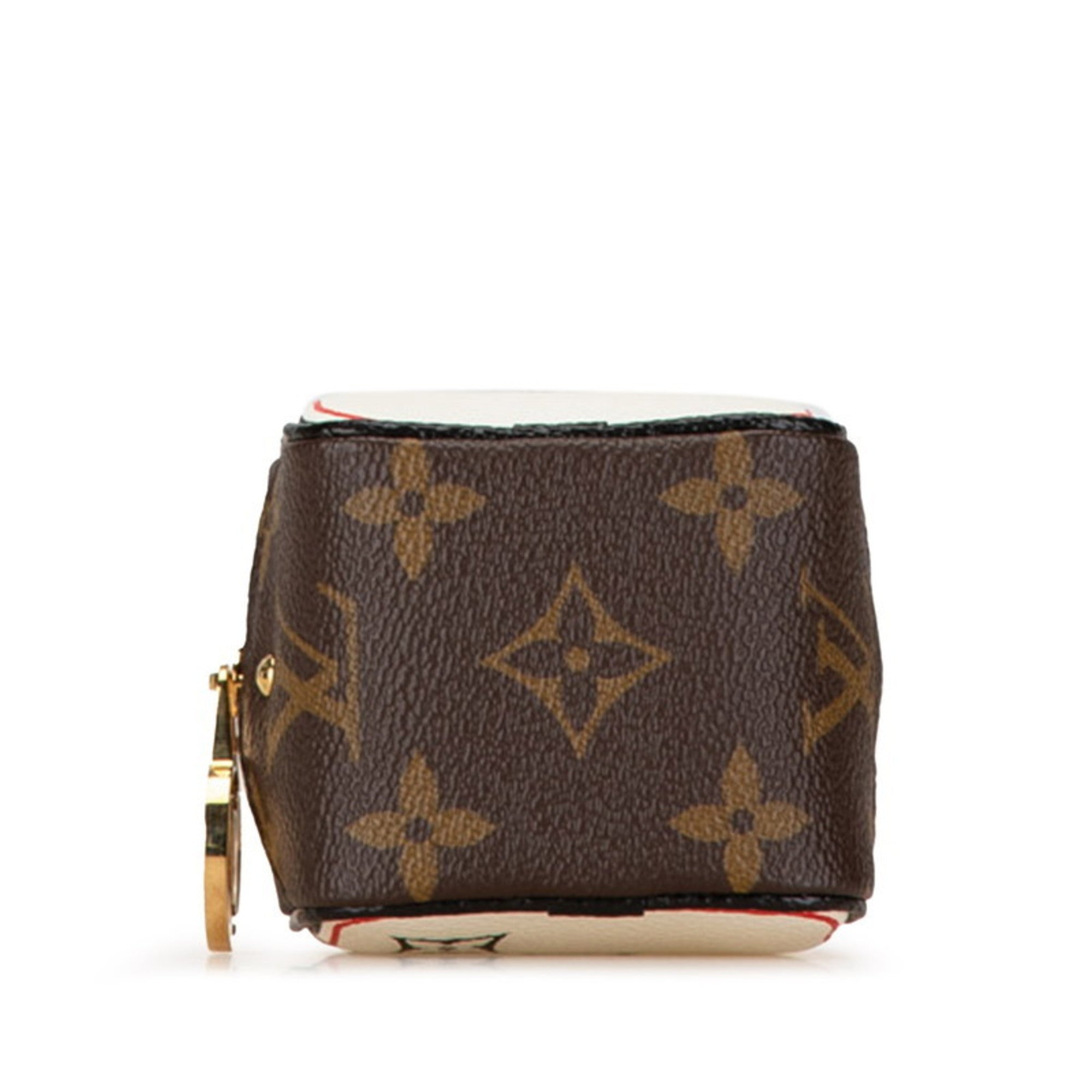 Louis Vuitton Brown Multi-Color Pvc Leather Pouch (Pre-Owned)
