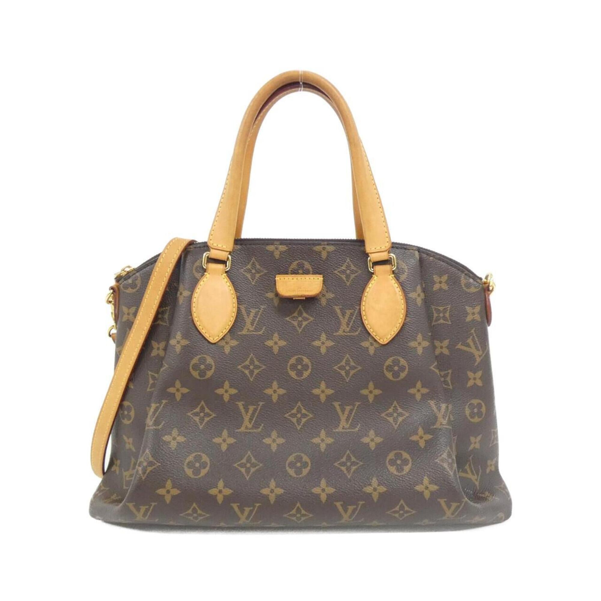 Louis Vuitton Brown Coated Canvas Handbag (Pre-Owned)