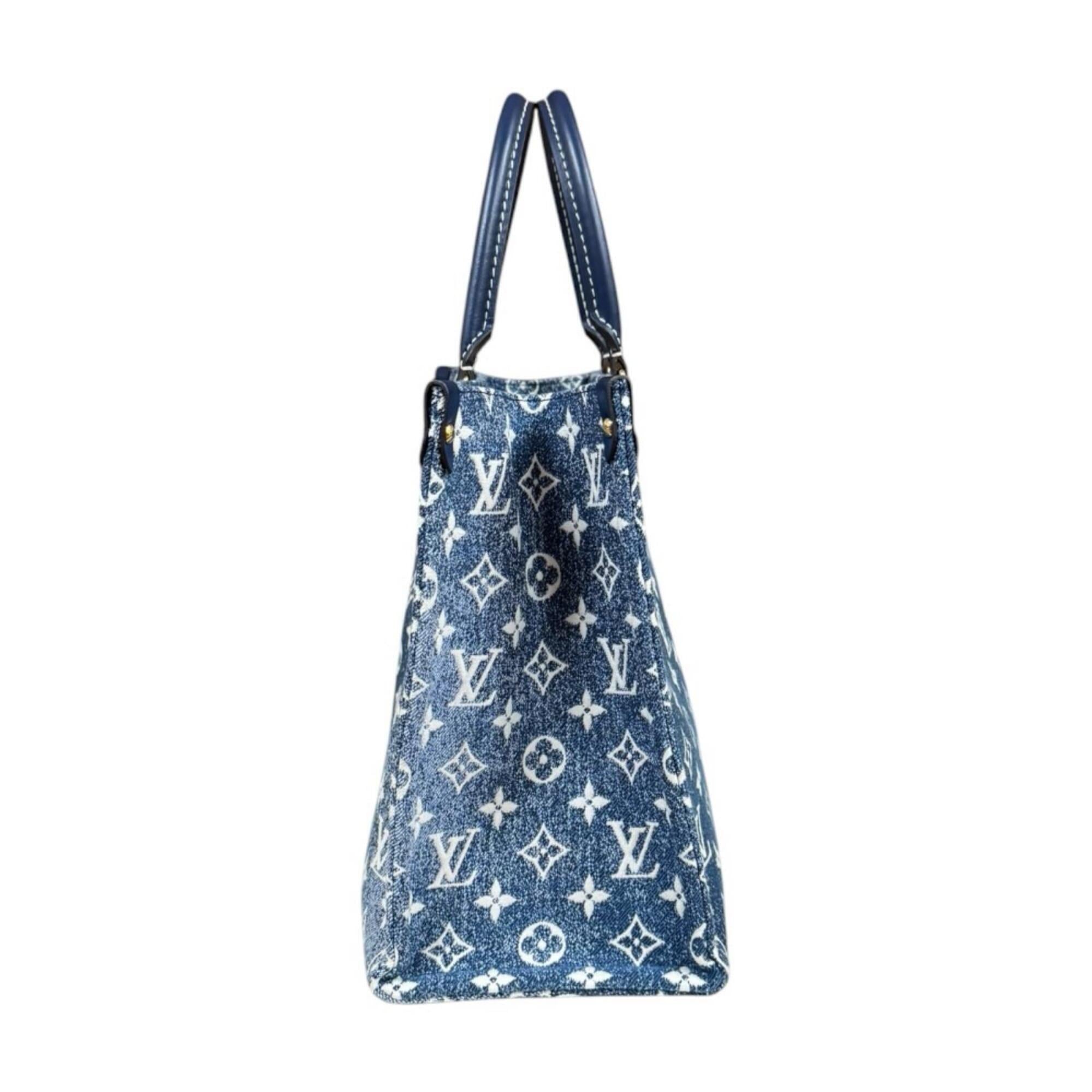 Louis Vuitton Navy Blue Monogram Shoulder Bag (Pre-Owned)