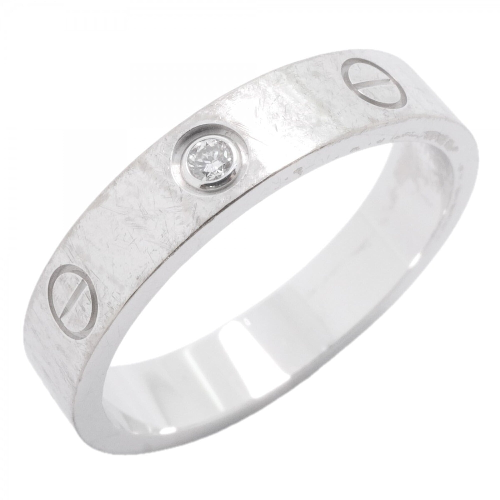 Cartier White Gold (18K) Band Ring (Pre-Owned)