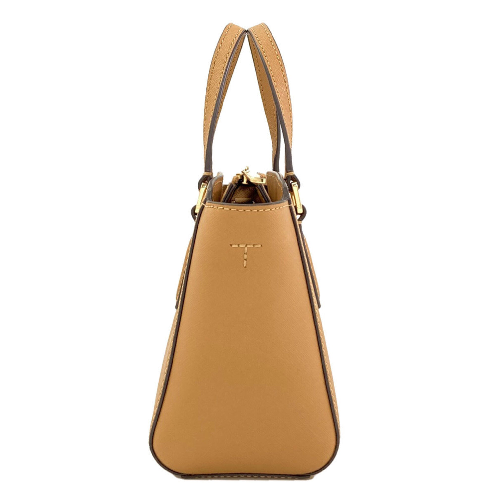 Tory Burch Brown Leather Handbag (Pre-Owned)