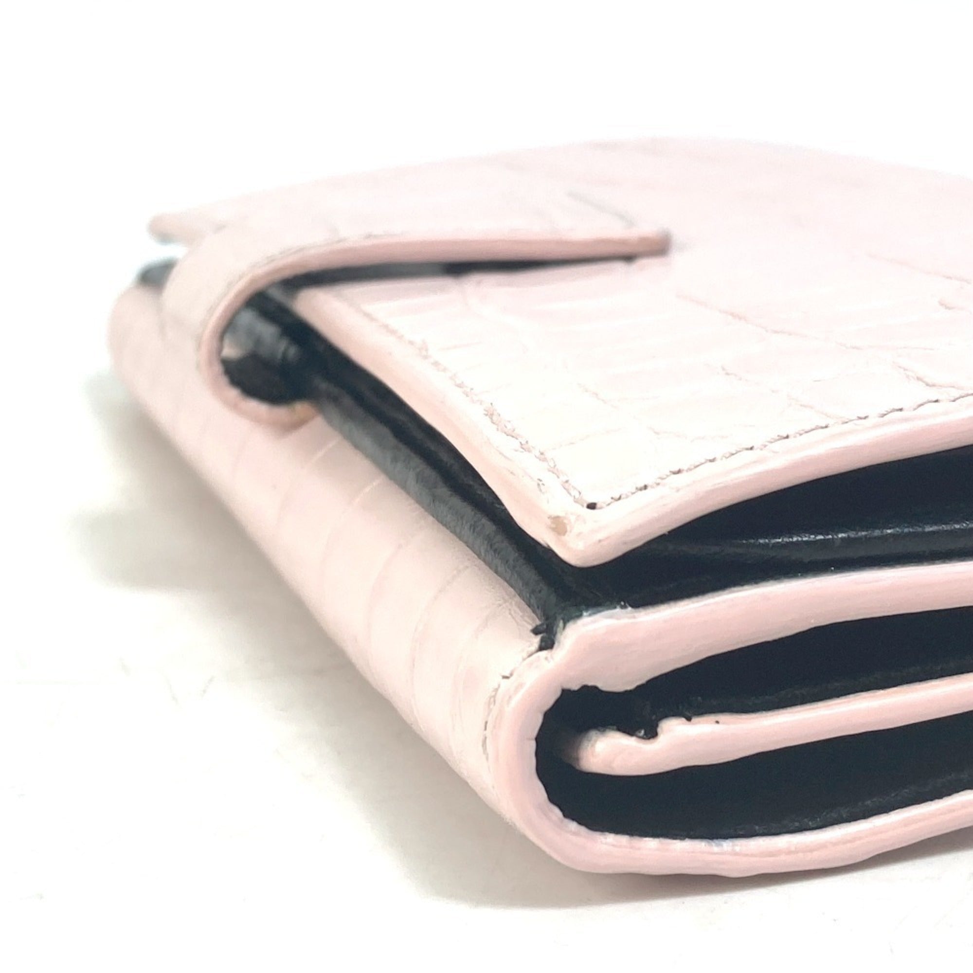 Alexander Wang Pink Leather Long Wallet (Bi-Fold) (Pre-Owned)