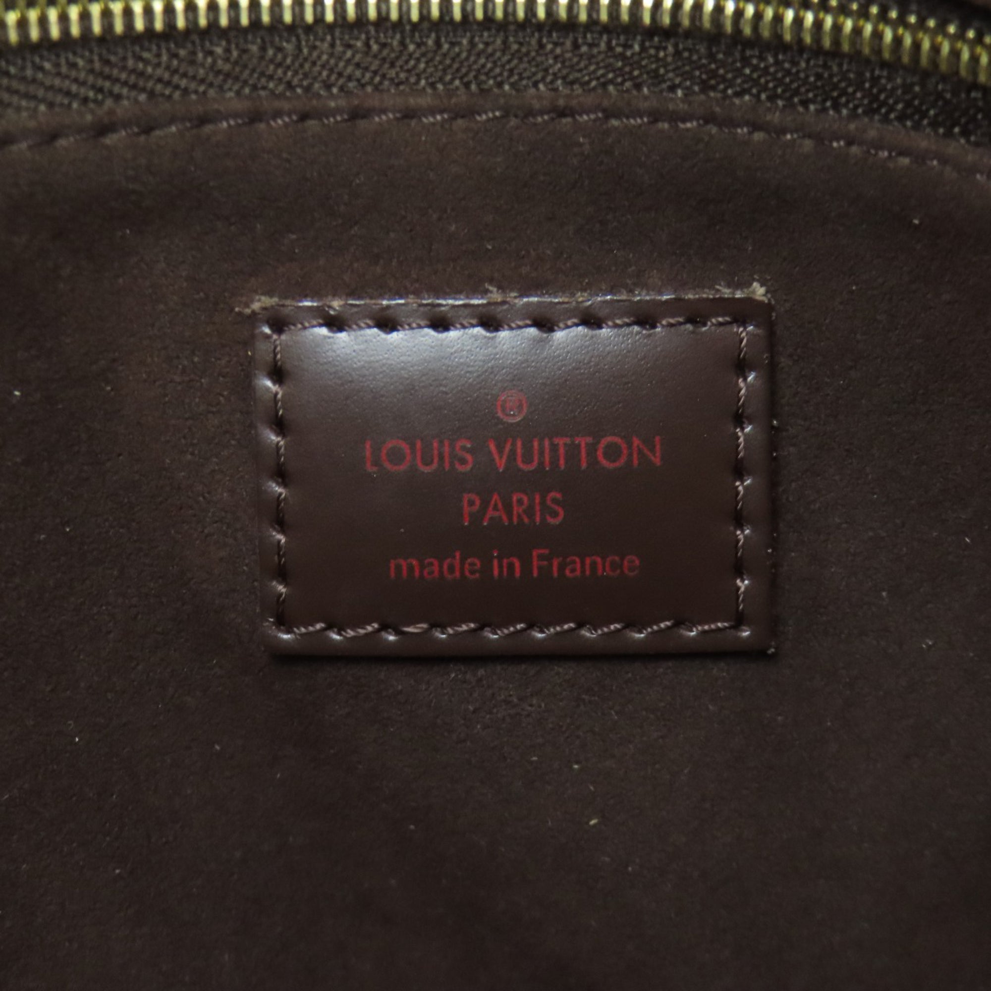Louis Vuitton Brown Damier Canvas Ebene Damier Canvas Tote Bag (Pre-Owned)