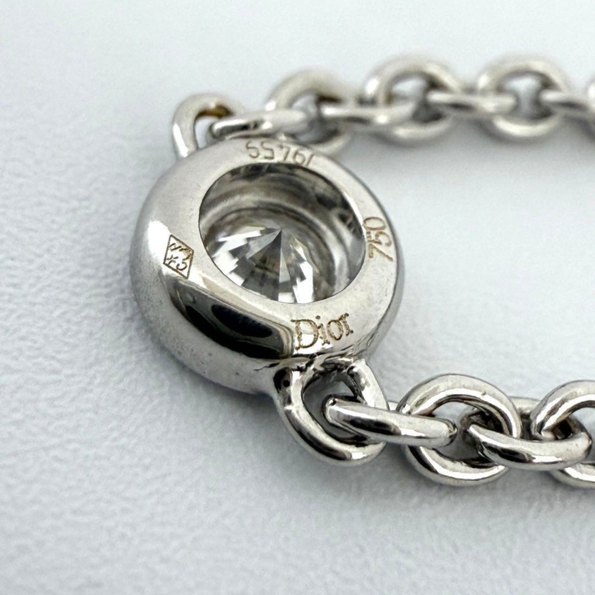 Christian Dior White Gold (18K) Band Ring (Pre-Owned)