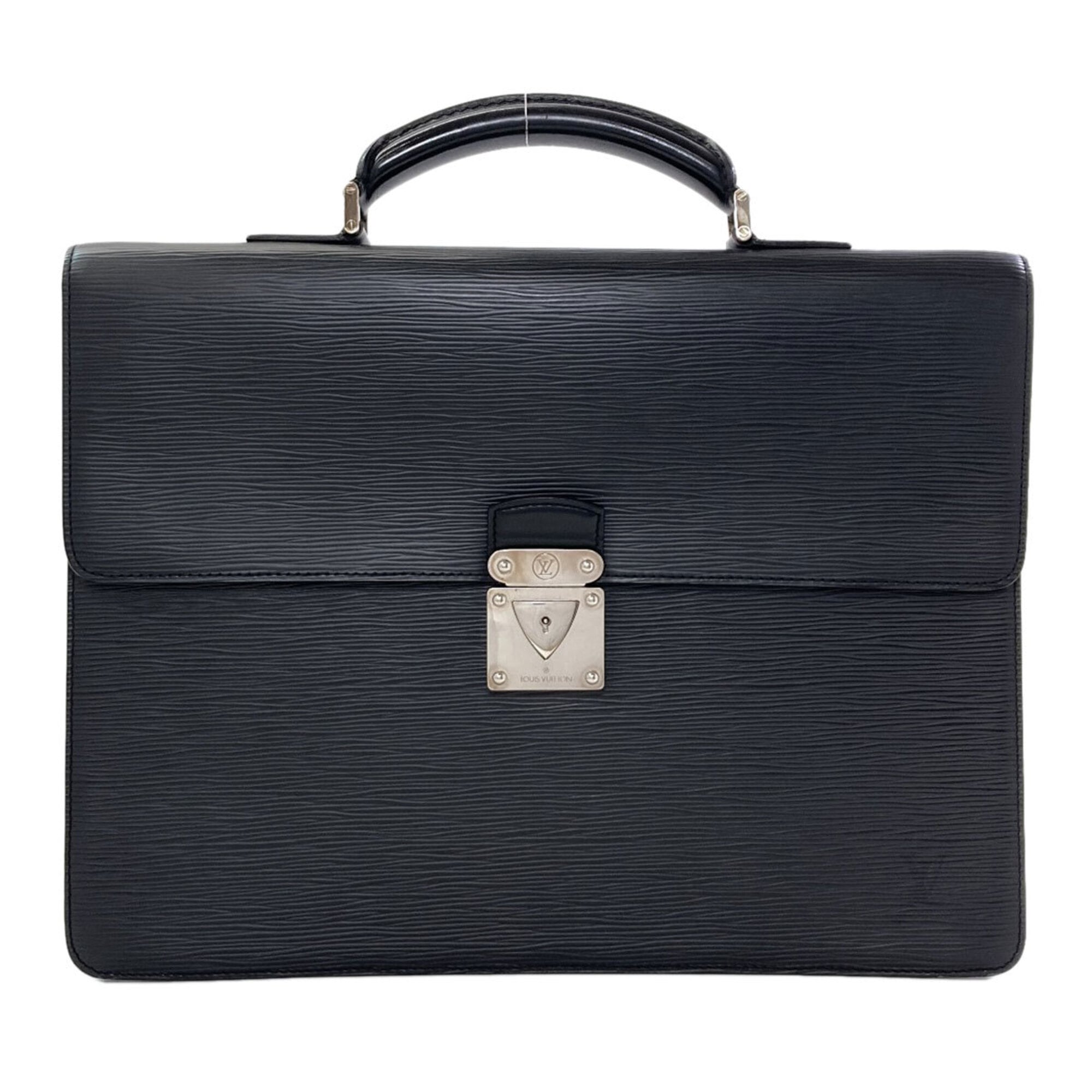 Louis Vuitton Black Epi Leather Handbag (Pre-Owned)