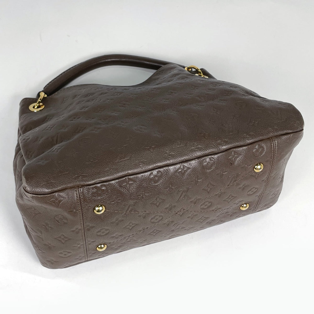 Louis Vuitton Earth Monogram Empreinte Handbag (Pre-Owned)