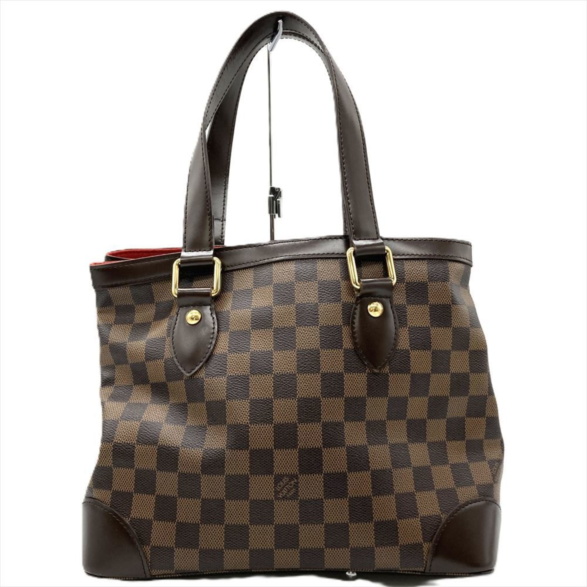 Louis Vuitton Brown Damier Canvas Handbag (Pre-Owned)