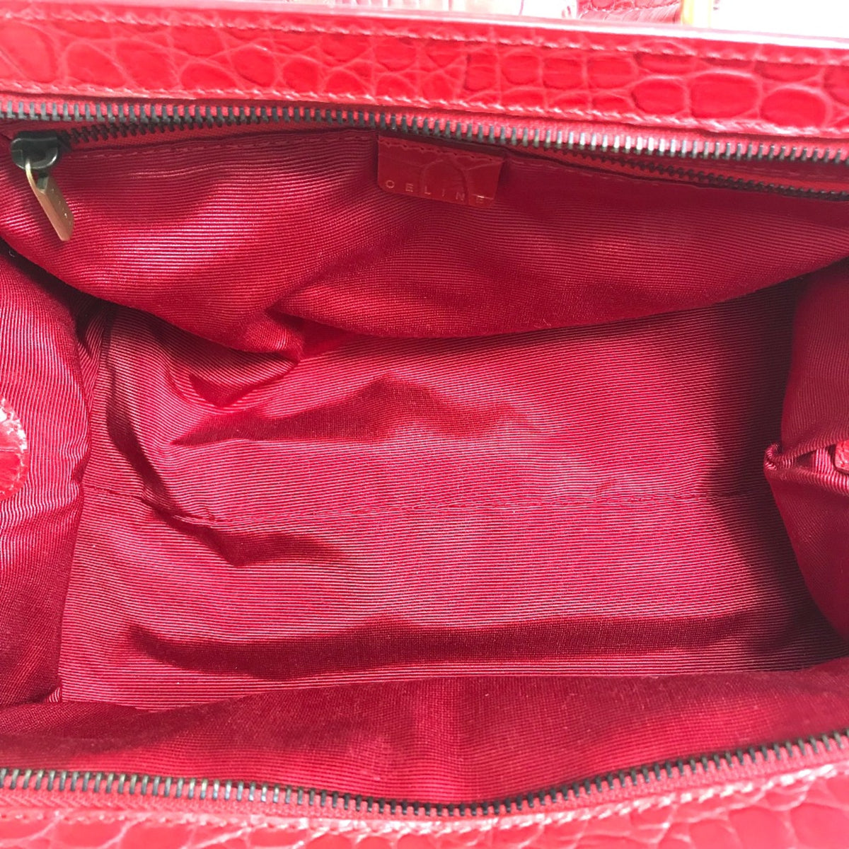Celine Red Leather Handbag (Pre-Owned)