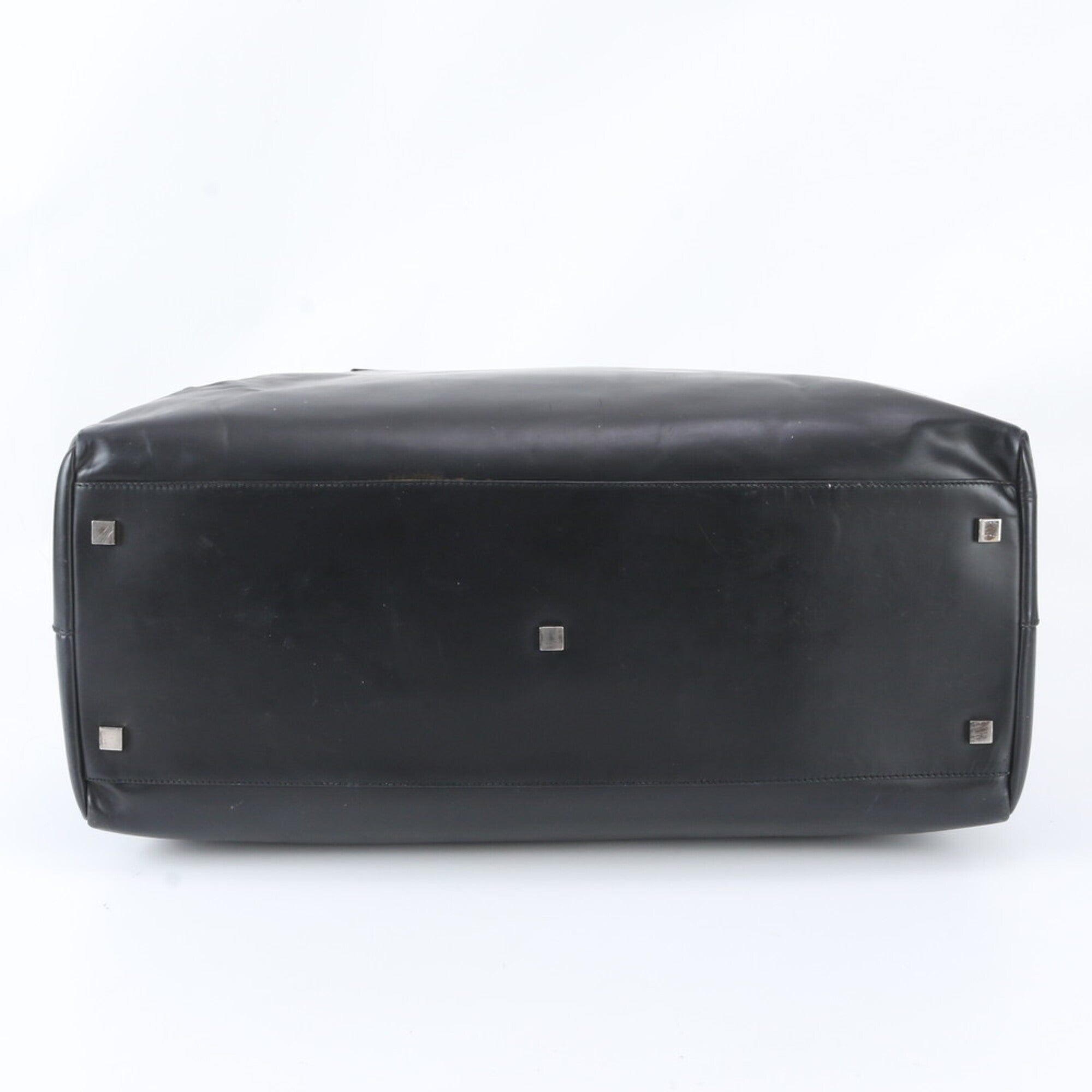 Gucci Black Leather Boston Bag Tote Bag (Pre-Owned)