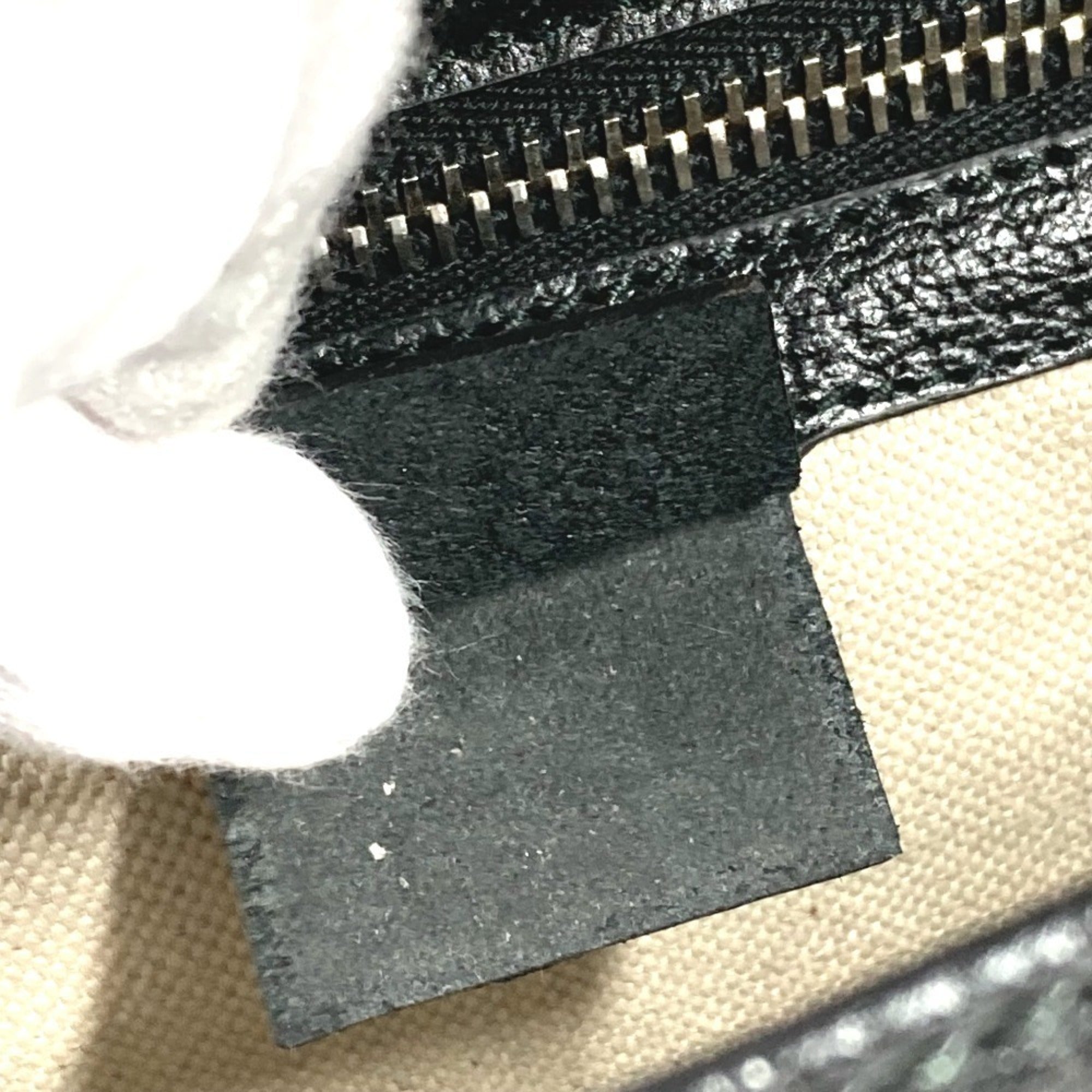 Gucci Black Leather Briefcase Handbag (Pre-Owned)