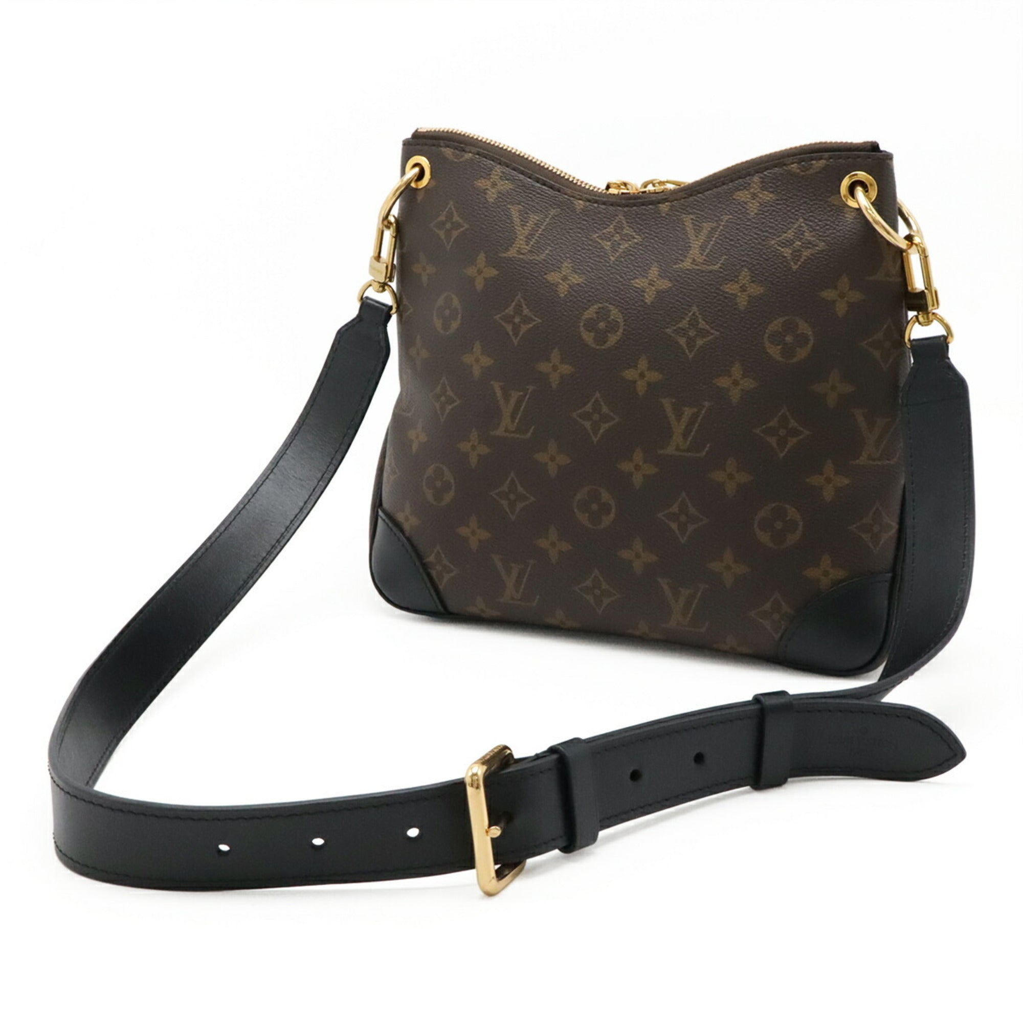 Louis Vuitton Noir Monogram Shoulder Bag (Pre-Owned)