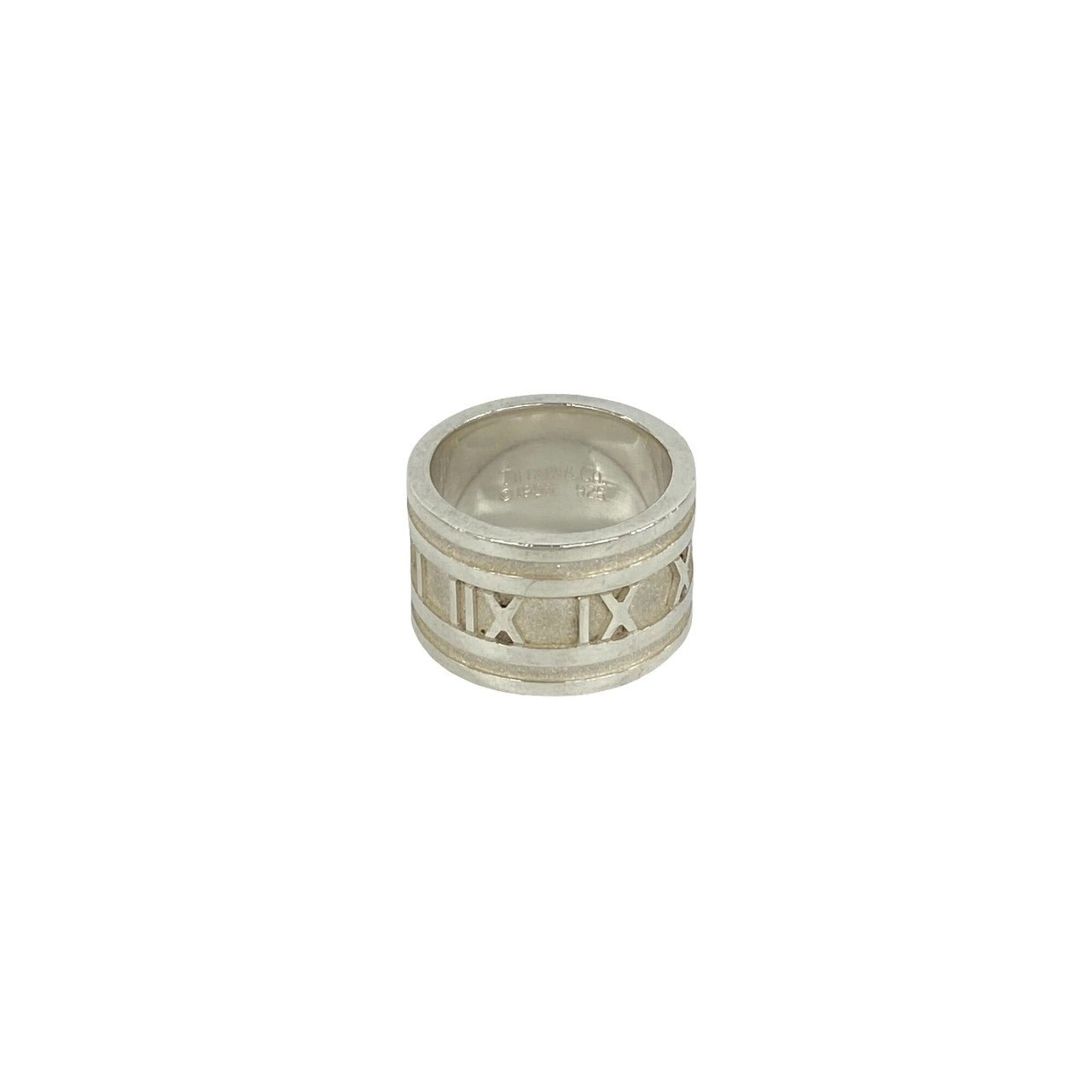 Tiffany Silver Silver 925 Band Ring (Pre-Owned)