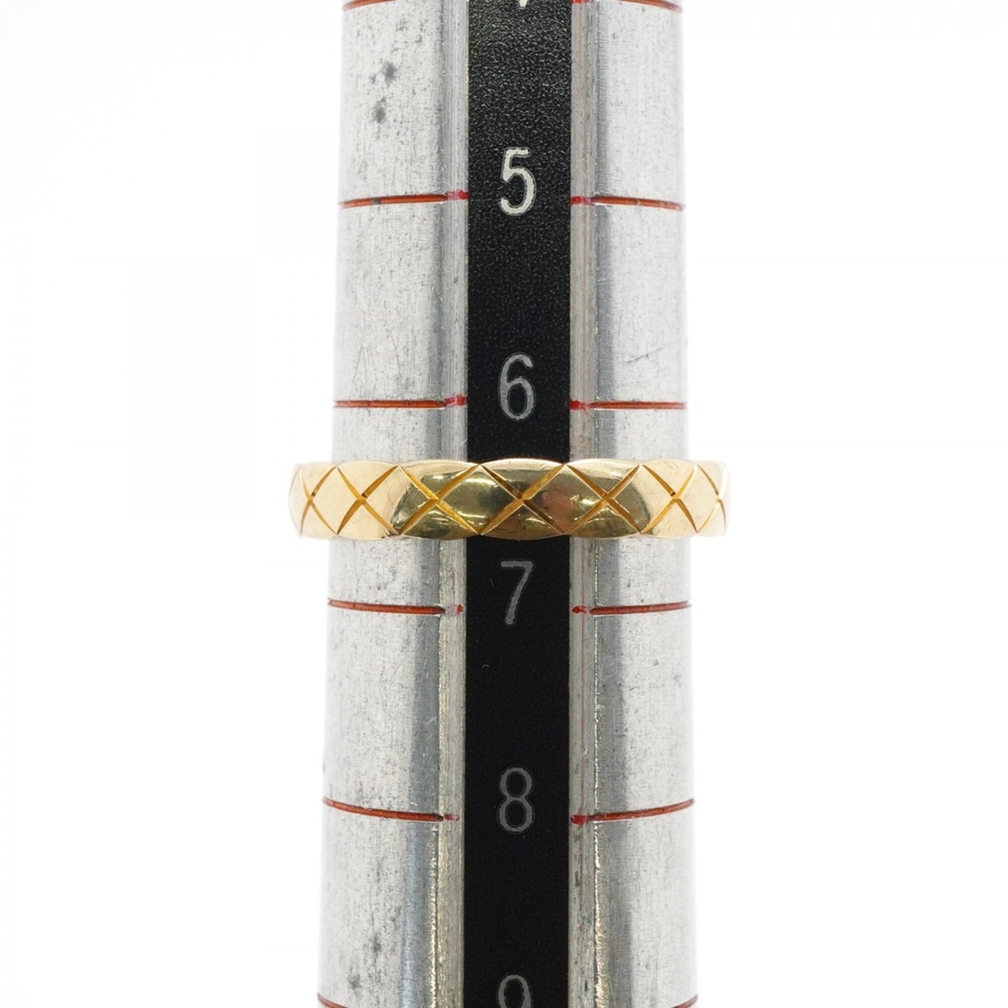 Chanel Yellow Gold (18K) Band Ring (Pre-Owned)