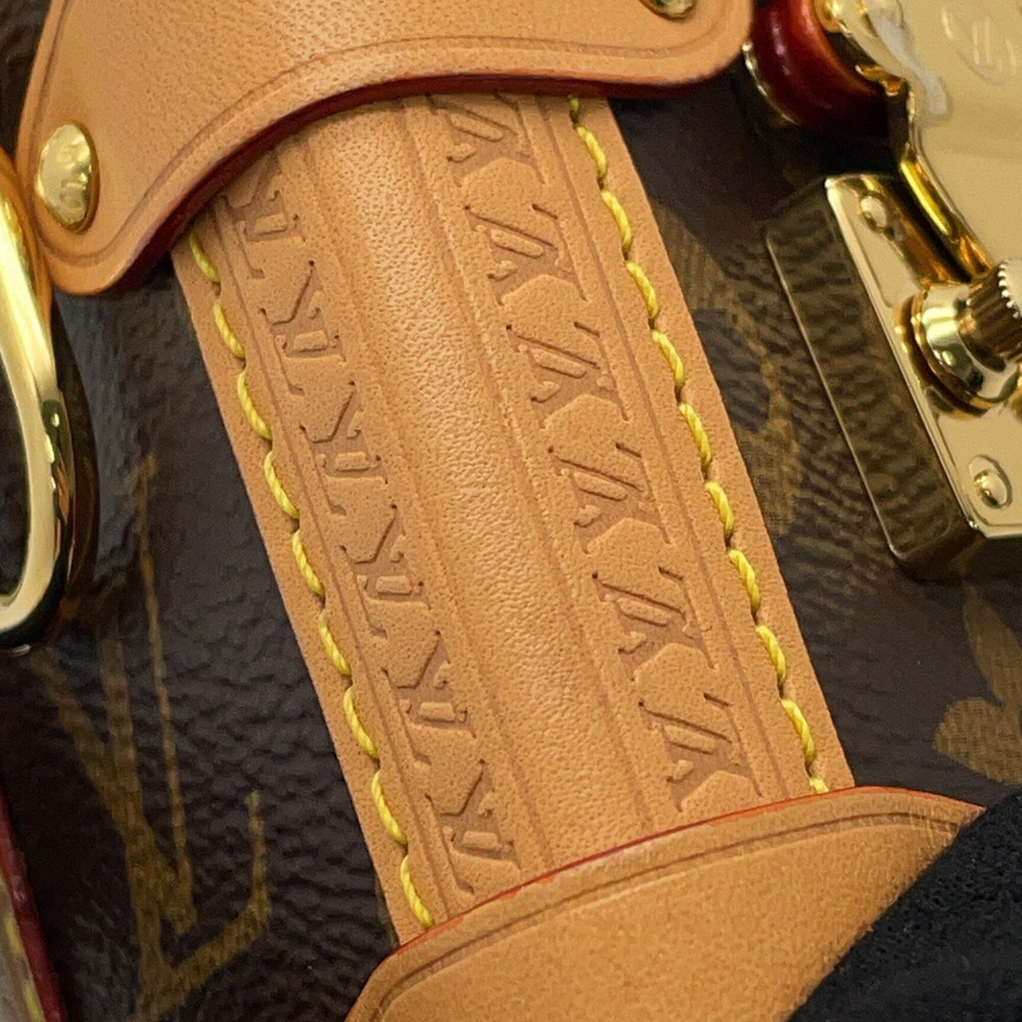 Louis Vuitton Brown Monogram Handbag Shoulder Bag (Pre-Owned)