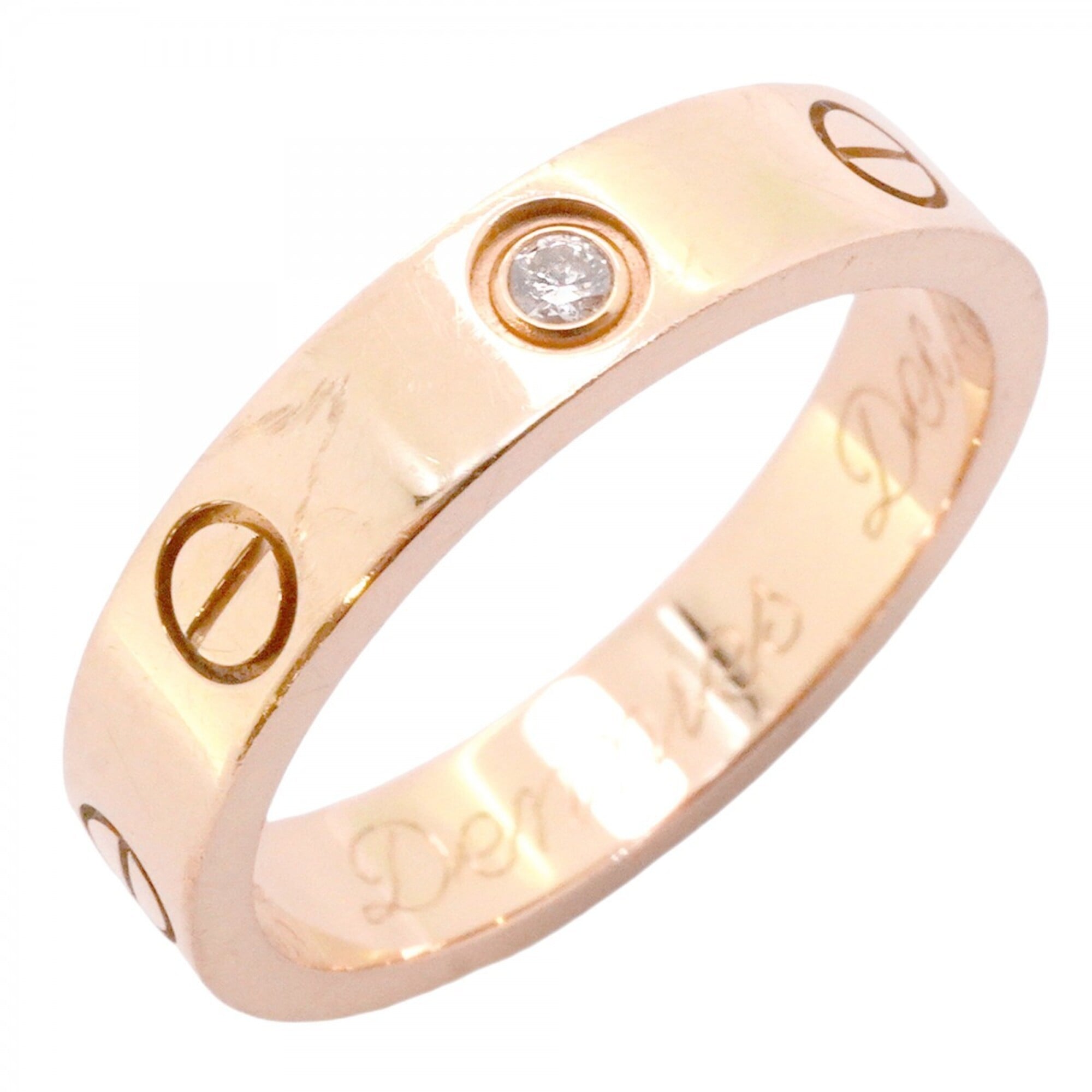 Cartier Pink Gold (18K) Band Ring (Pre-Owned)